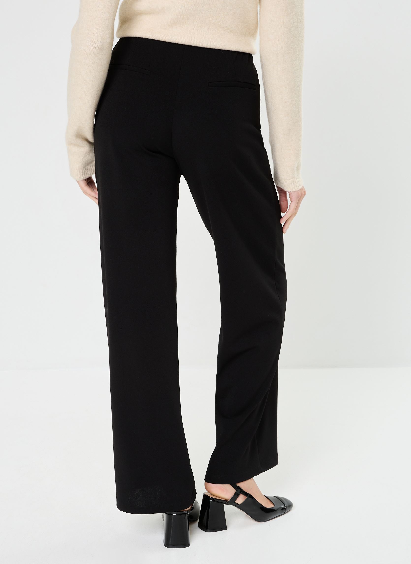 Pantalons larges PVAL femme noir MADE BY Pantalons larges PVAL femme noir Jet black