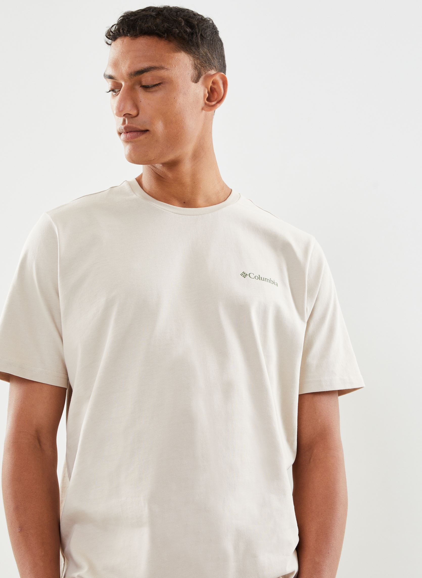 Camisetas de manga corta Explorers Canyon Back Short Sleeve Tee hombre beige Columbia Camisetas de manga corta Explorers Canyon Back Short Sleeve Tee hombre beige DARK STONE, BEARLY TRIBE