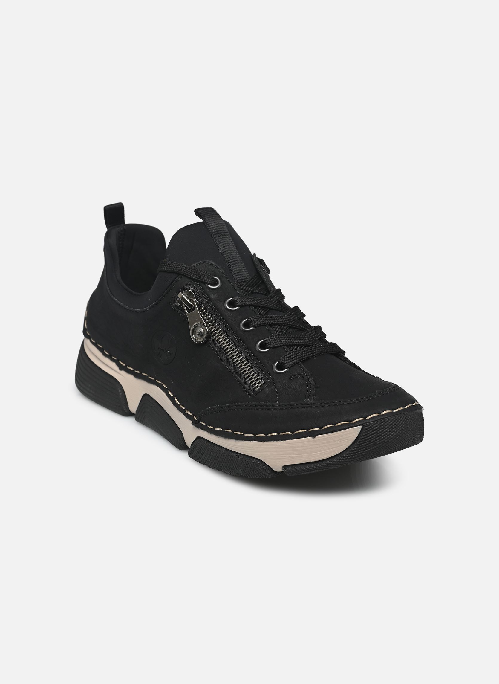 Baskets basses 45973 femme noir Rieker Baskets basses 45973 femme noir SCHWARZ/SCHWARZ