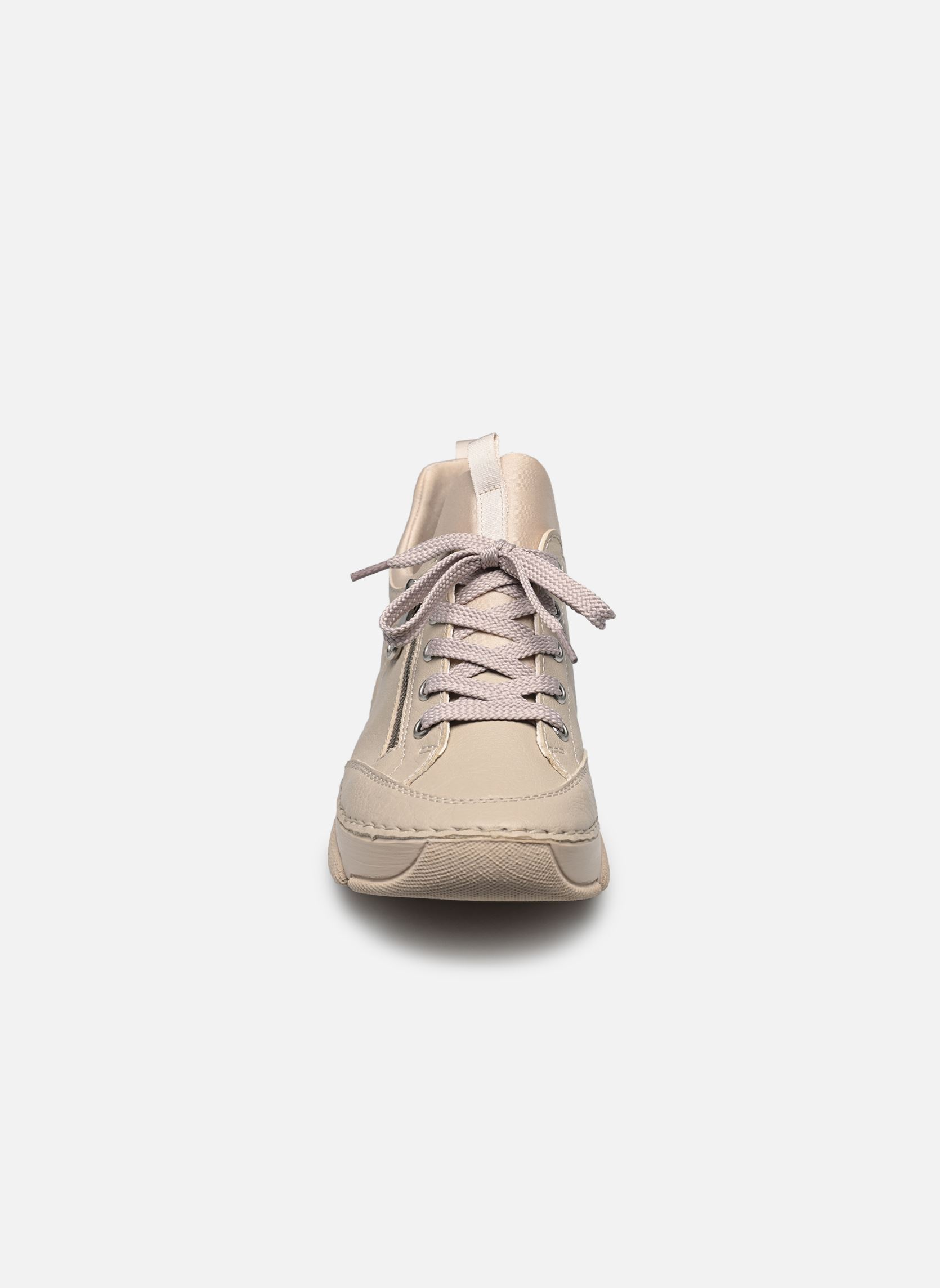 Baskets basses 45973 femme beige Rieker Baskets basses 45973 femme beige CREMA/PERLCREME