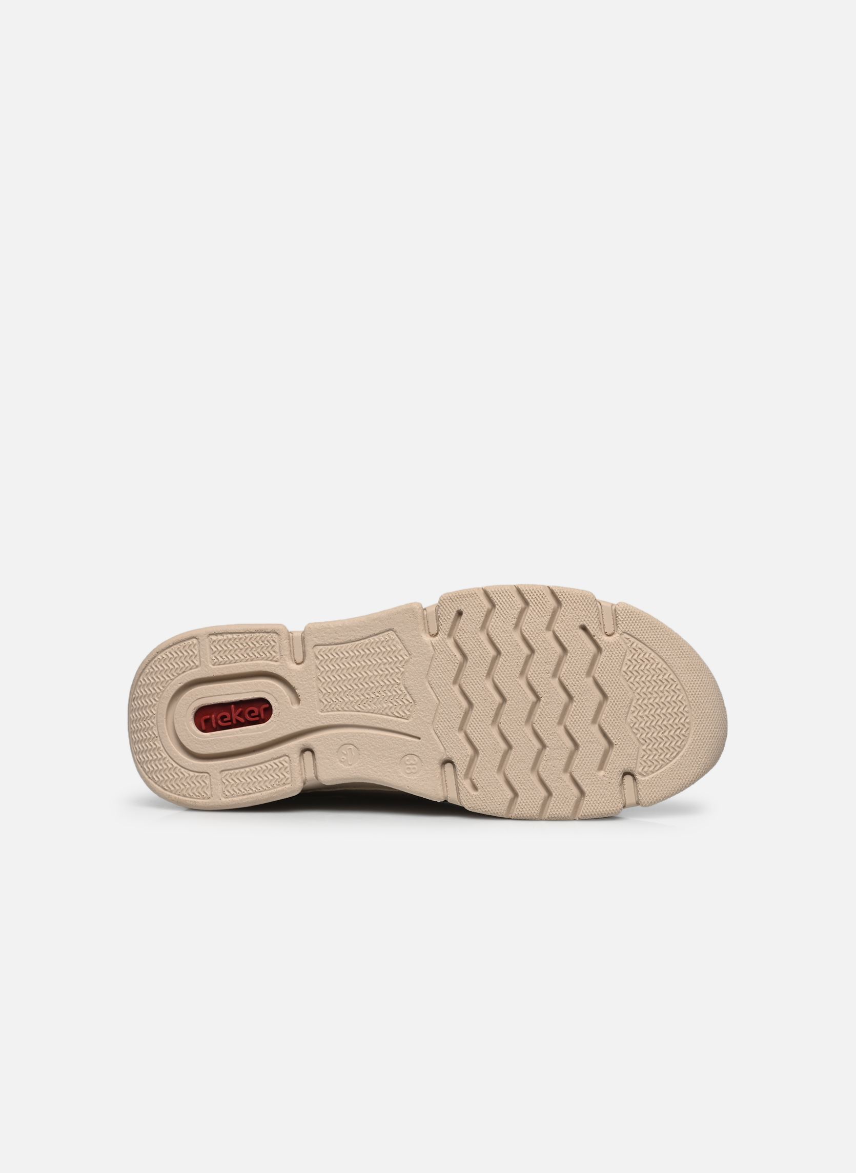 Baskets basses 45973 femme beige Rieker Baskets basses 45973 femme beige CREMA/PERLCREME