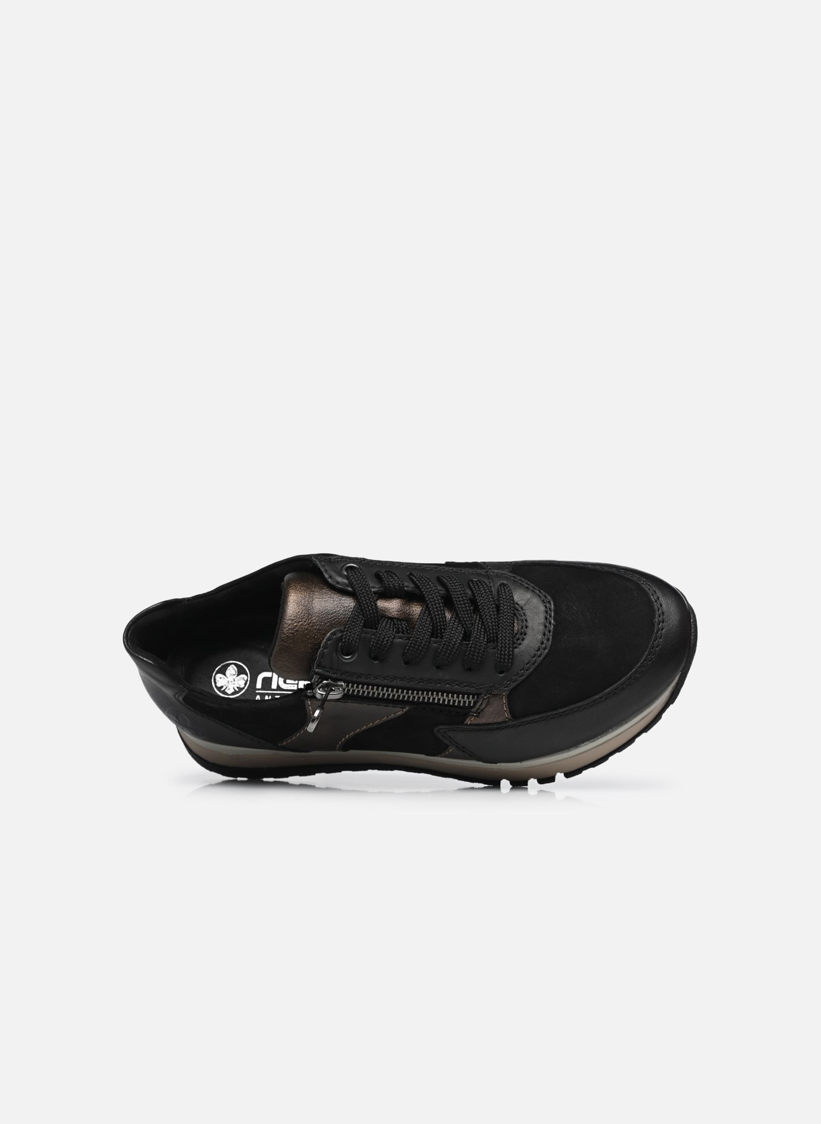 Sneakers basse 49010 donna nero Rieker Sneakers basse 49010 donna nero SCHWARZ/SCHWARZ/ANTIK