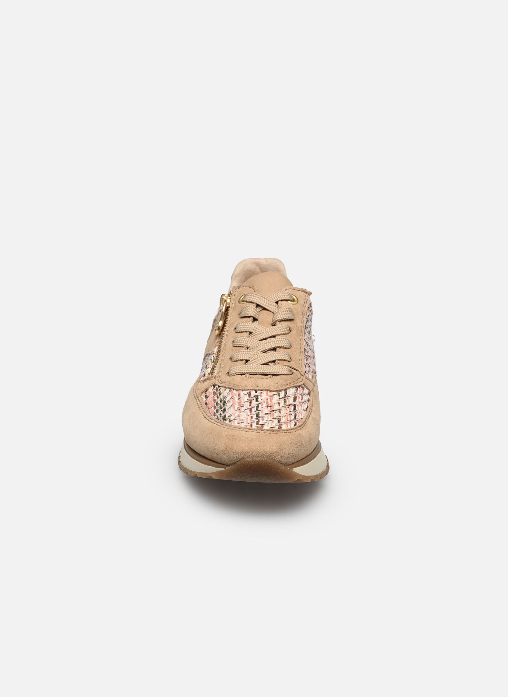 Lage sneakers 49010 dames beige Rieker Lage sneakers 49010 dames beige SEPIA/BEIGE/MARBLE