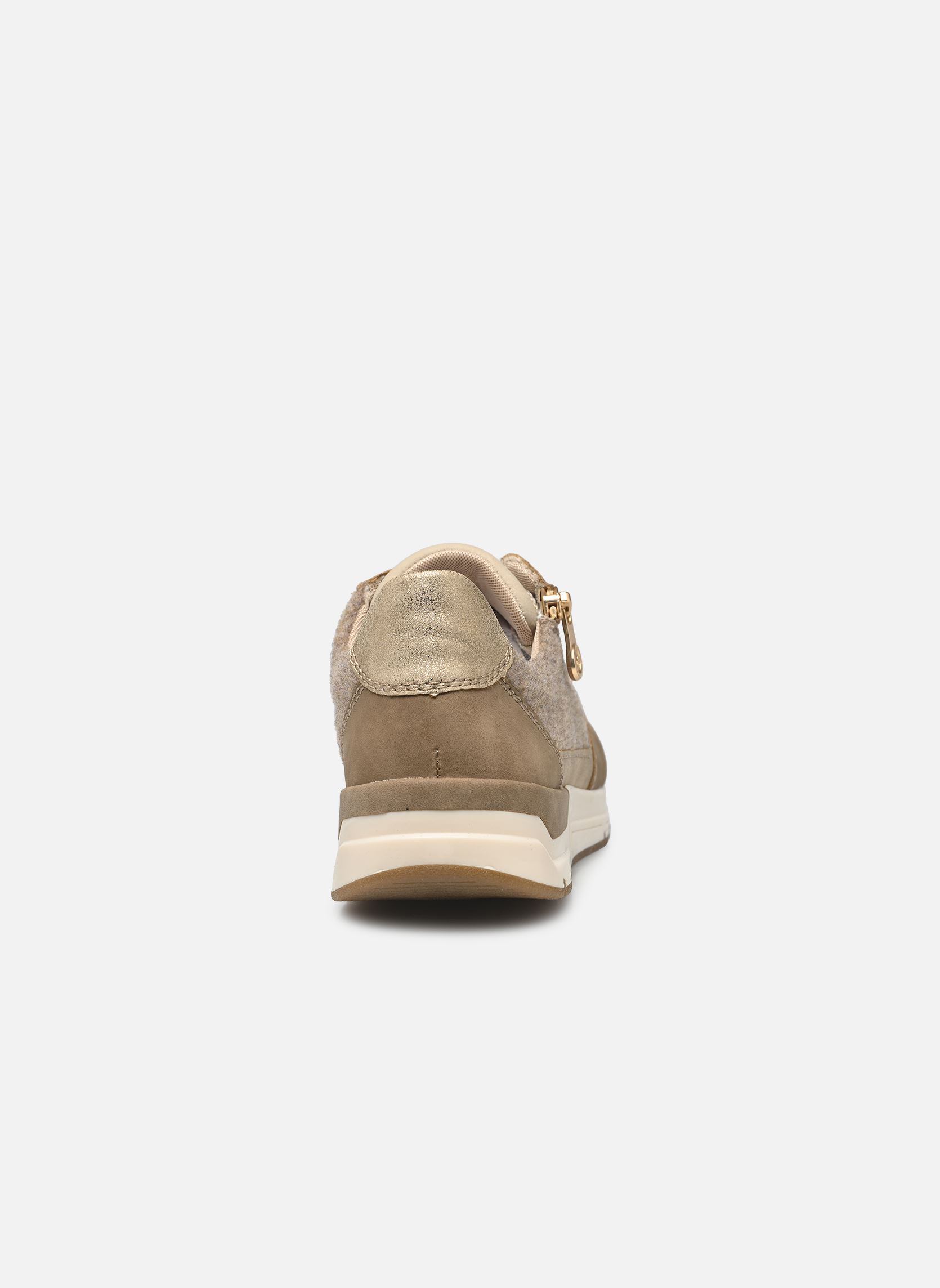 Sneakers basse 58902 donna beige Rieker Sneakers basse 58902 donna beige FANGO/GINGER /GINGER-GOLD/ WOO