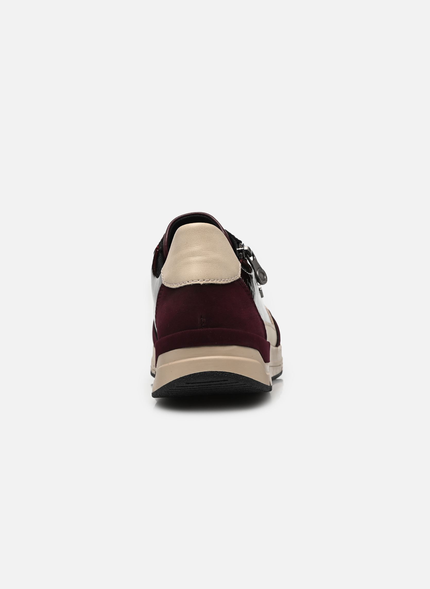 Baskets basses 58902 femme bordeaux Rieker Baskets basses 58902 femme bordeaux BROMBEER/BROMBEER/WINE/LEHM