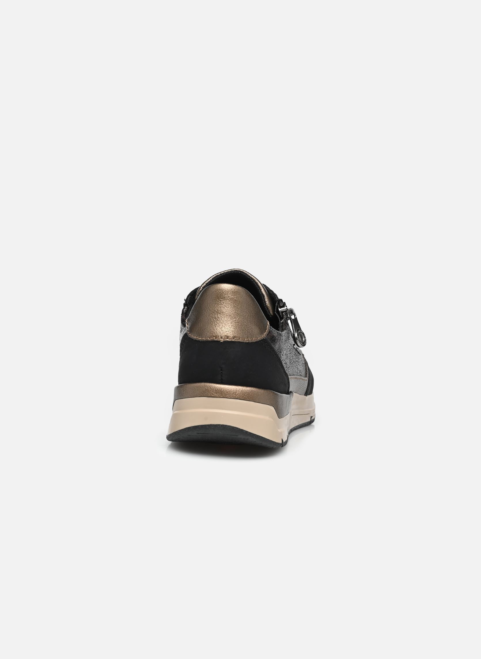 Baskets basses 58902 femme noir Rieker Baskets basses 58902 femme noir SCHWARZ/SCHWARZ/BRONZE/GRAU