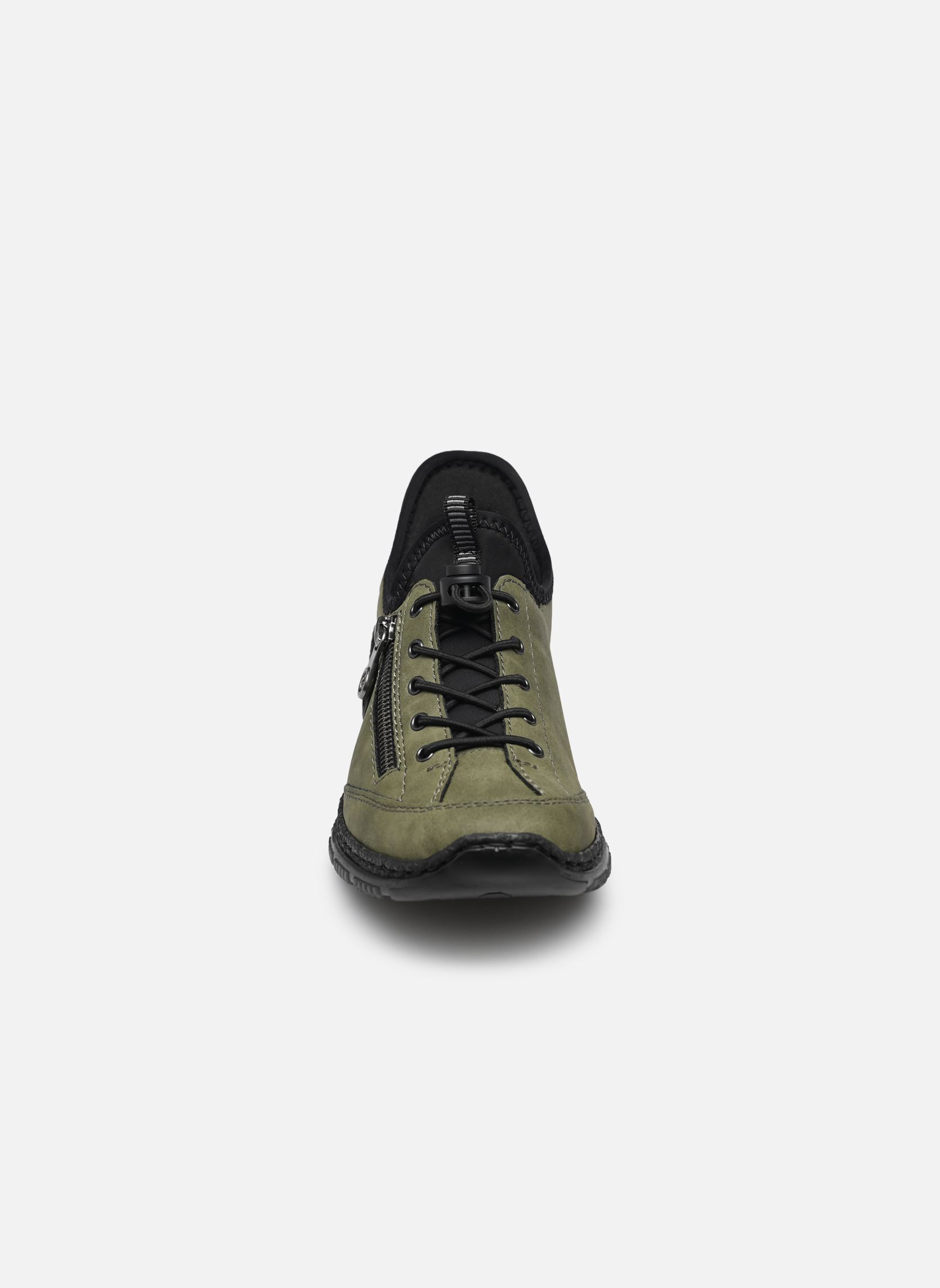 Baskets basses N3267 femme vert Rieker Baskets basses N3267 femme vert LIANE/SCHWARZ