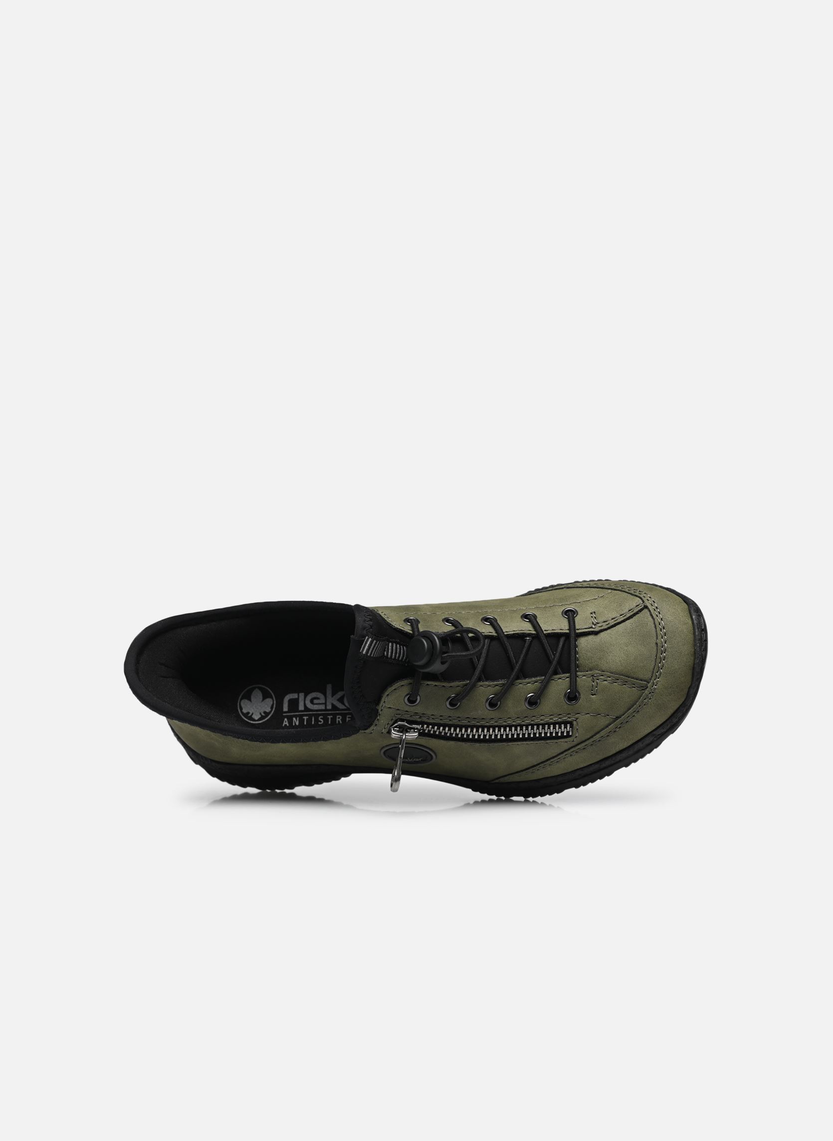 Baskets basses N3267 femme vert Rieker Baskets basses N3267 femme vert LIANE/SCHWARZ
