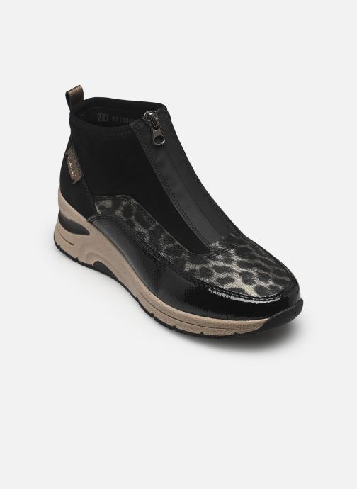 Rieker Baskets compensées N9362 femme noir