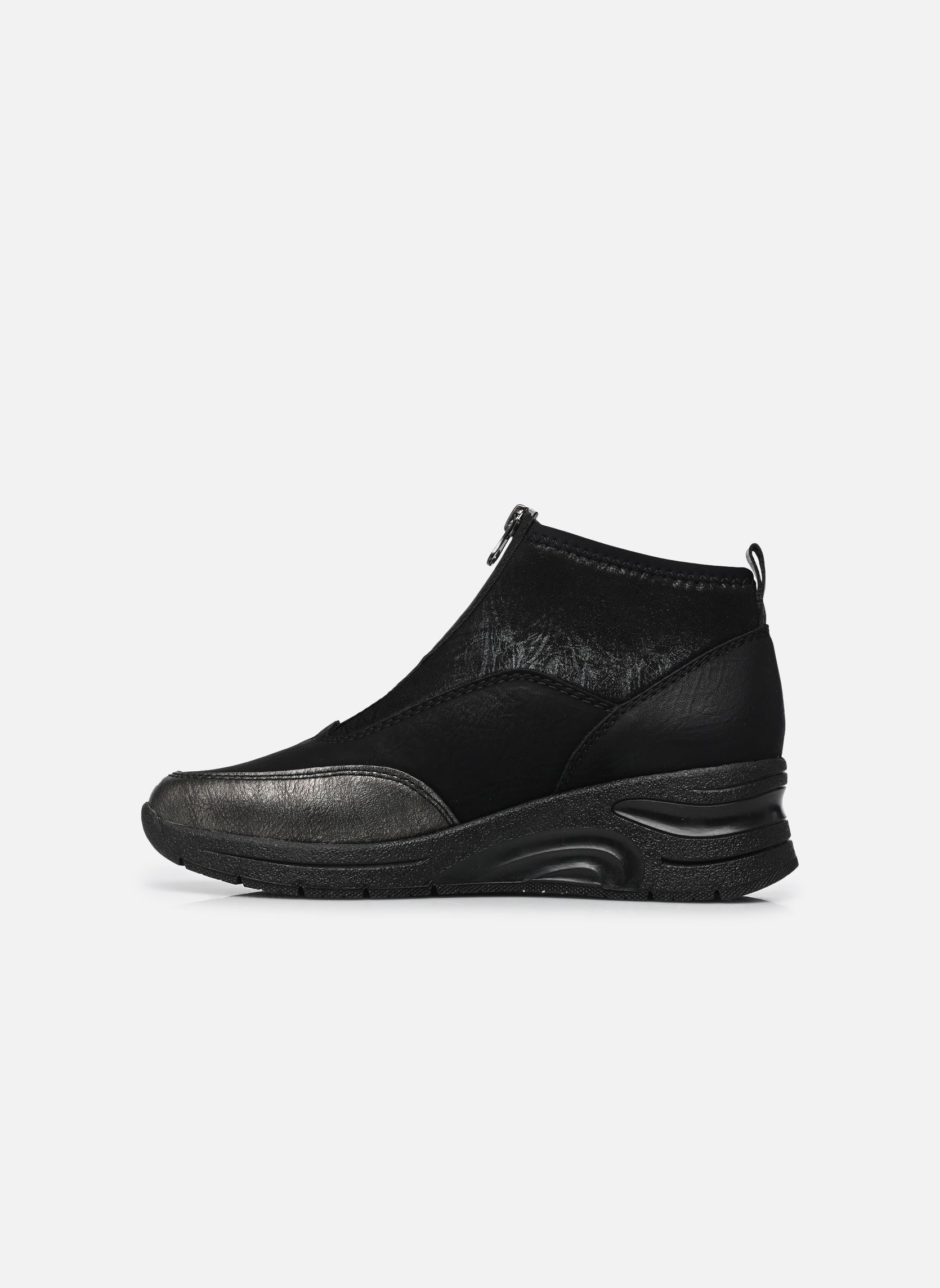 Sneakers con zeppa N9362 donna nero Rieker Sneakers con zeppa N9362 donna nero ALTSILBER/SCHWARZ/SCHWARZ/BLAC