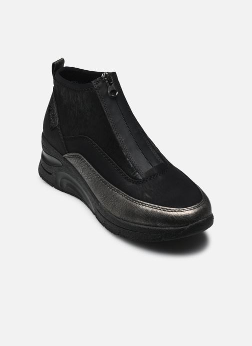 Rieker Baskets compensées N9362 femme noir