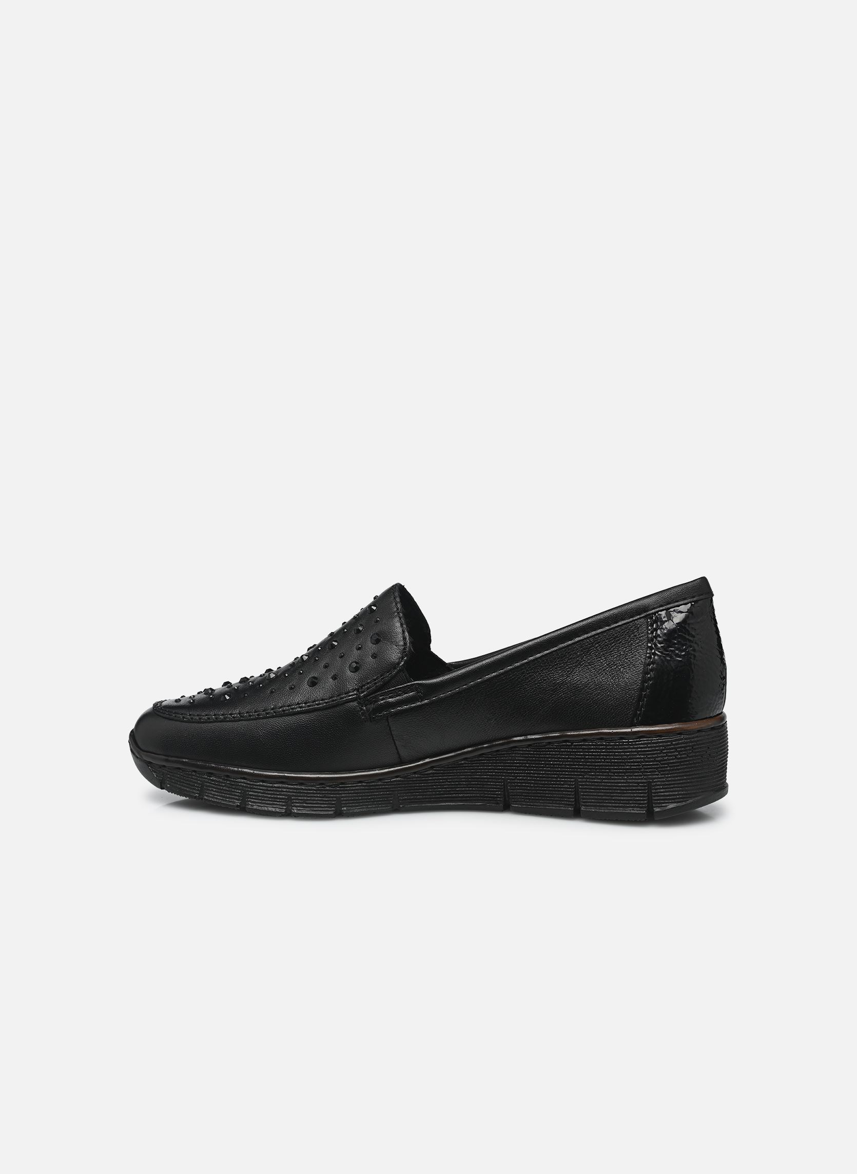 Mocassins 53752 femme noir Rieker Mocassins 53752 femme noir SCHWARZ/BLACK/SCHWARZ