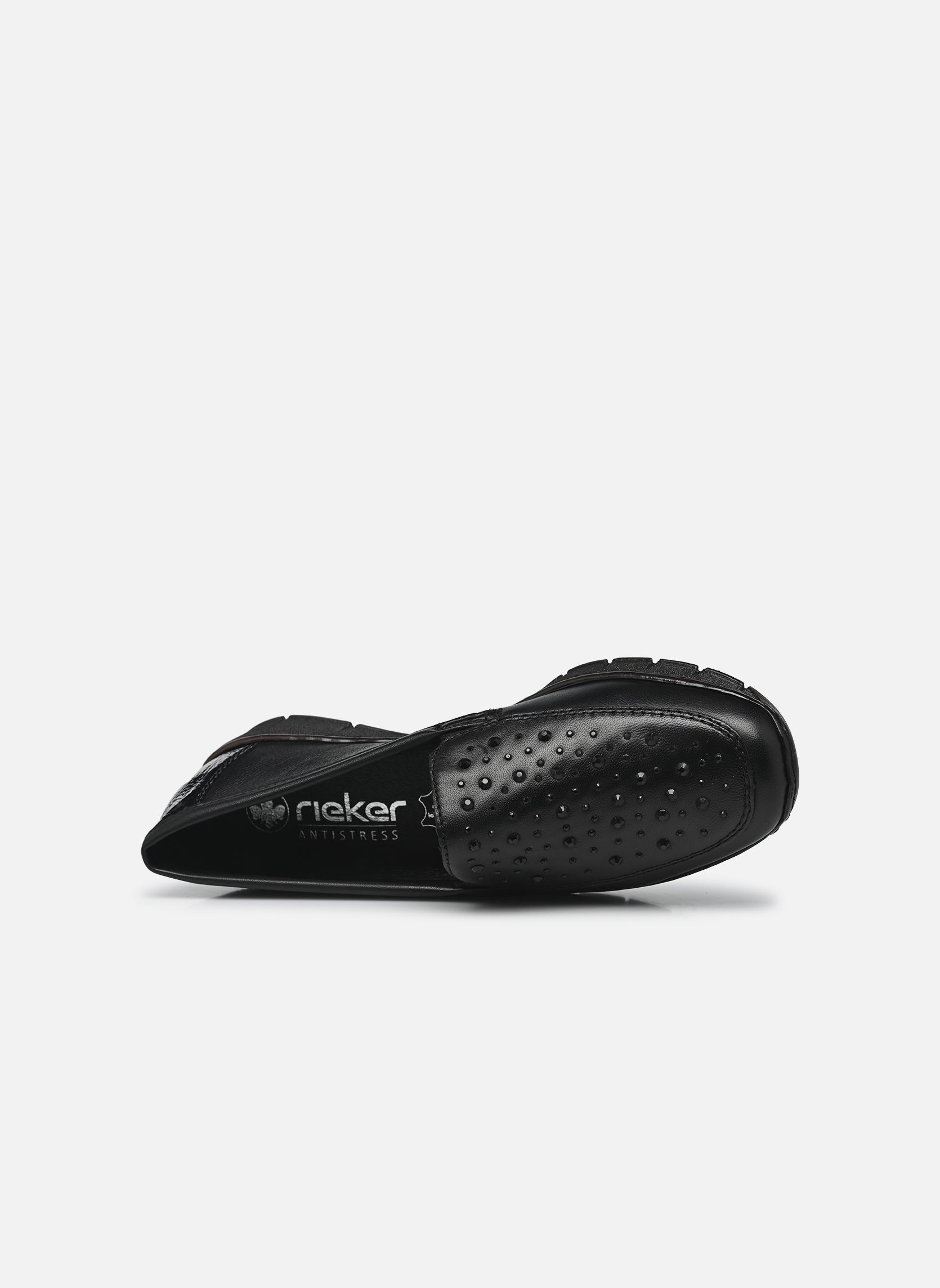 Mocassins 53752 femme noir Rieker Mocassins 53752 femme noir SCHWARZ/BLACK/SCHWARZ