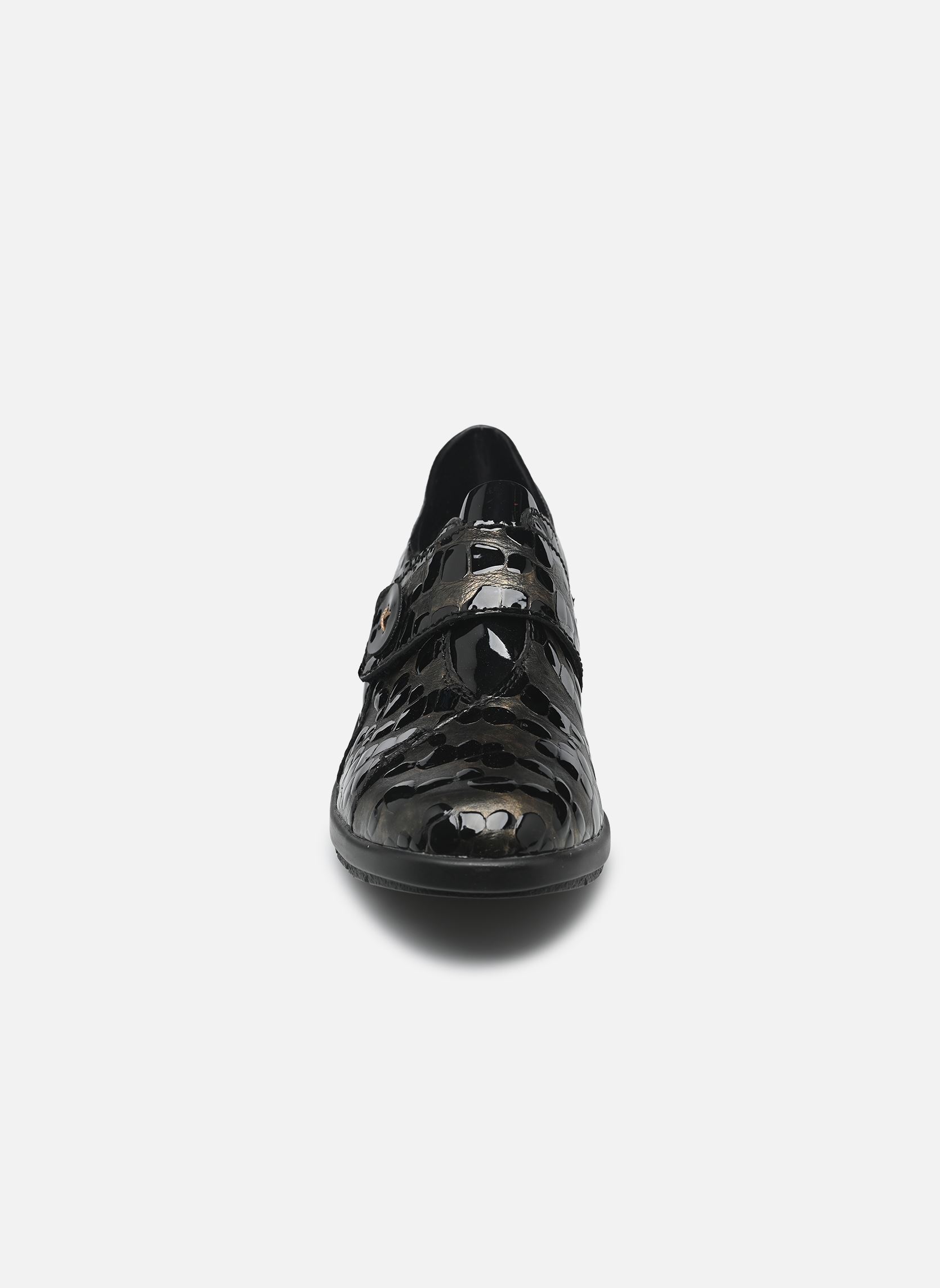 Mocassins L4856 dames zilver Rieker Mocassins L4856 dames zilver BRONZE/SCHWARZ/ANTIK