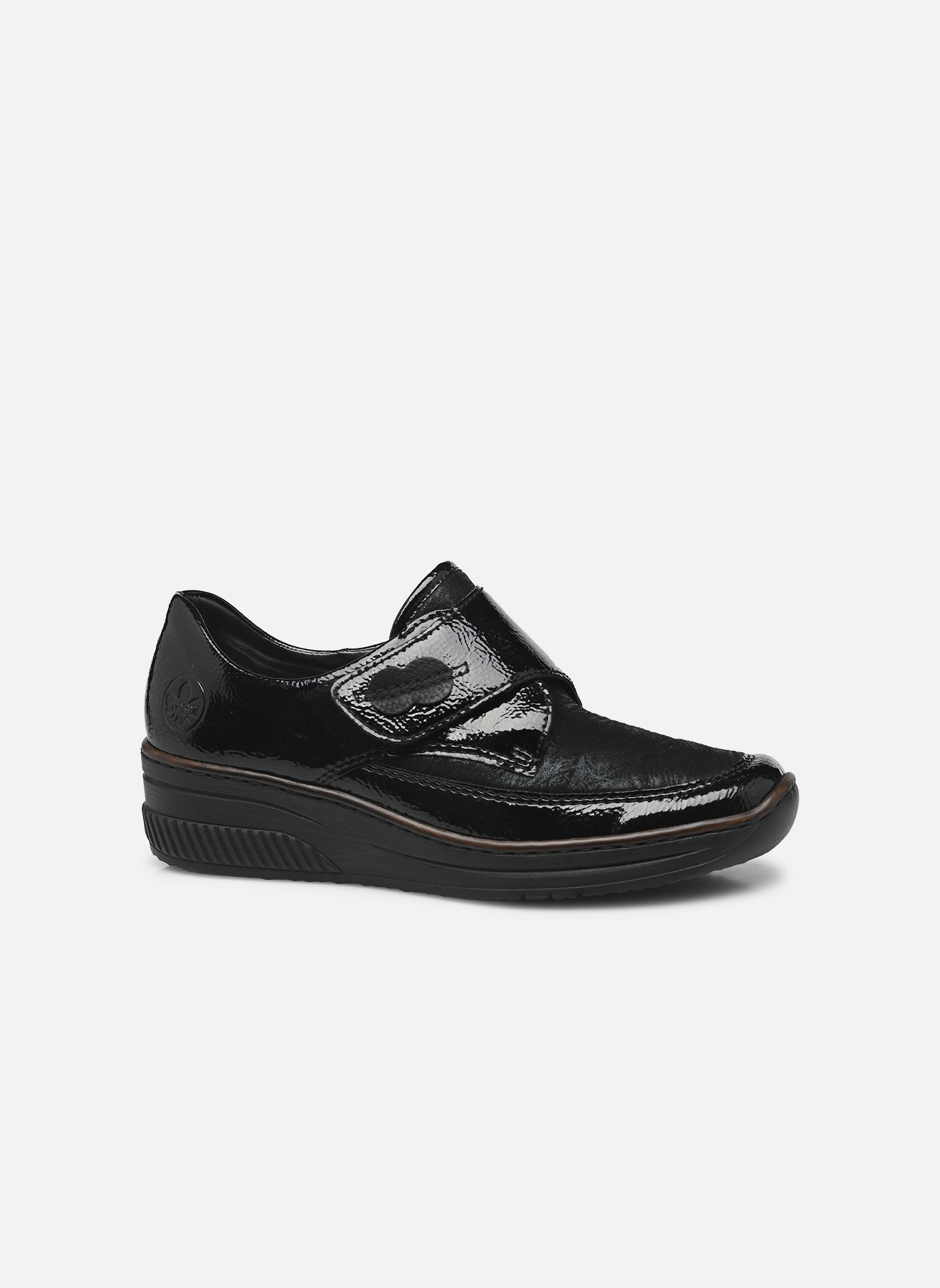 Mocassins 487C0 femme noir Rieker Mocassins 487C0 femme noir BLACK/SCHWARZ/NERO/SCHWARZ