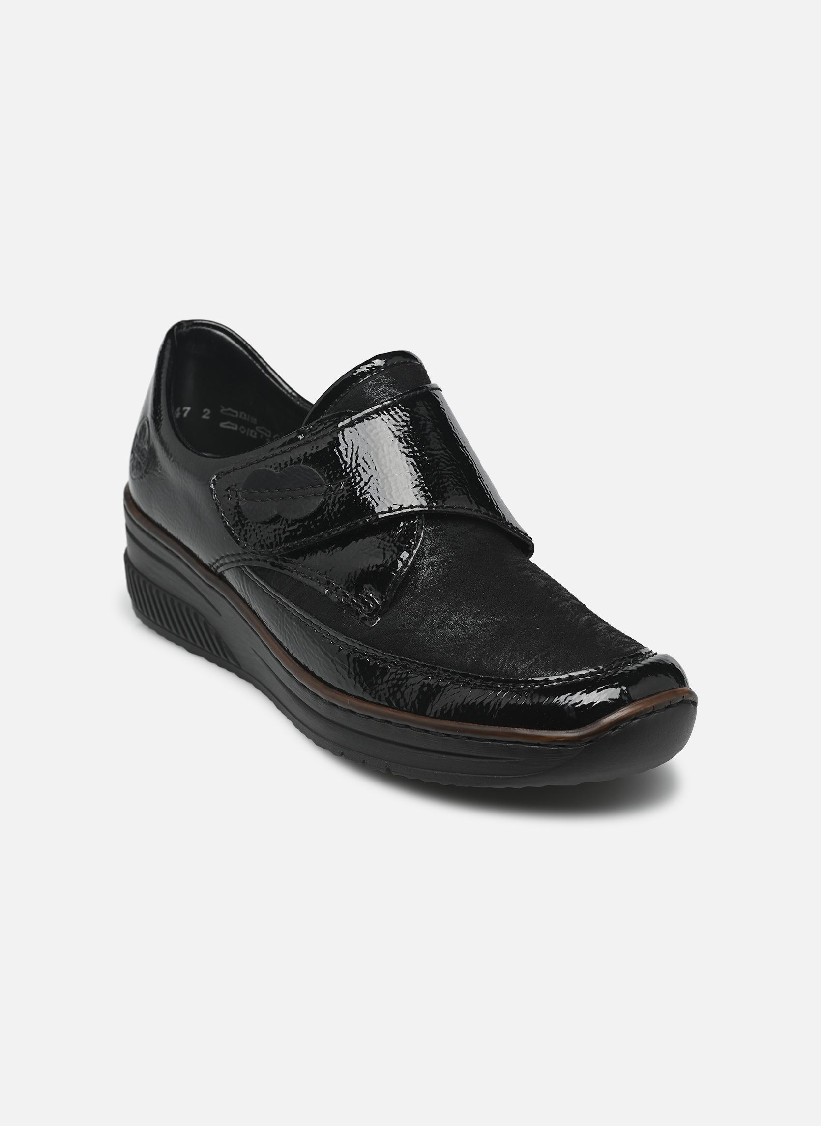 Mocassins 487C0 femme noir Rieker Mocassins 487C0 femme noir BLACK/SCHWARZ/NERO/SCHWARZ