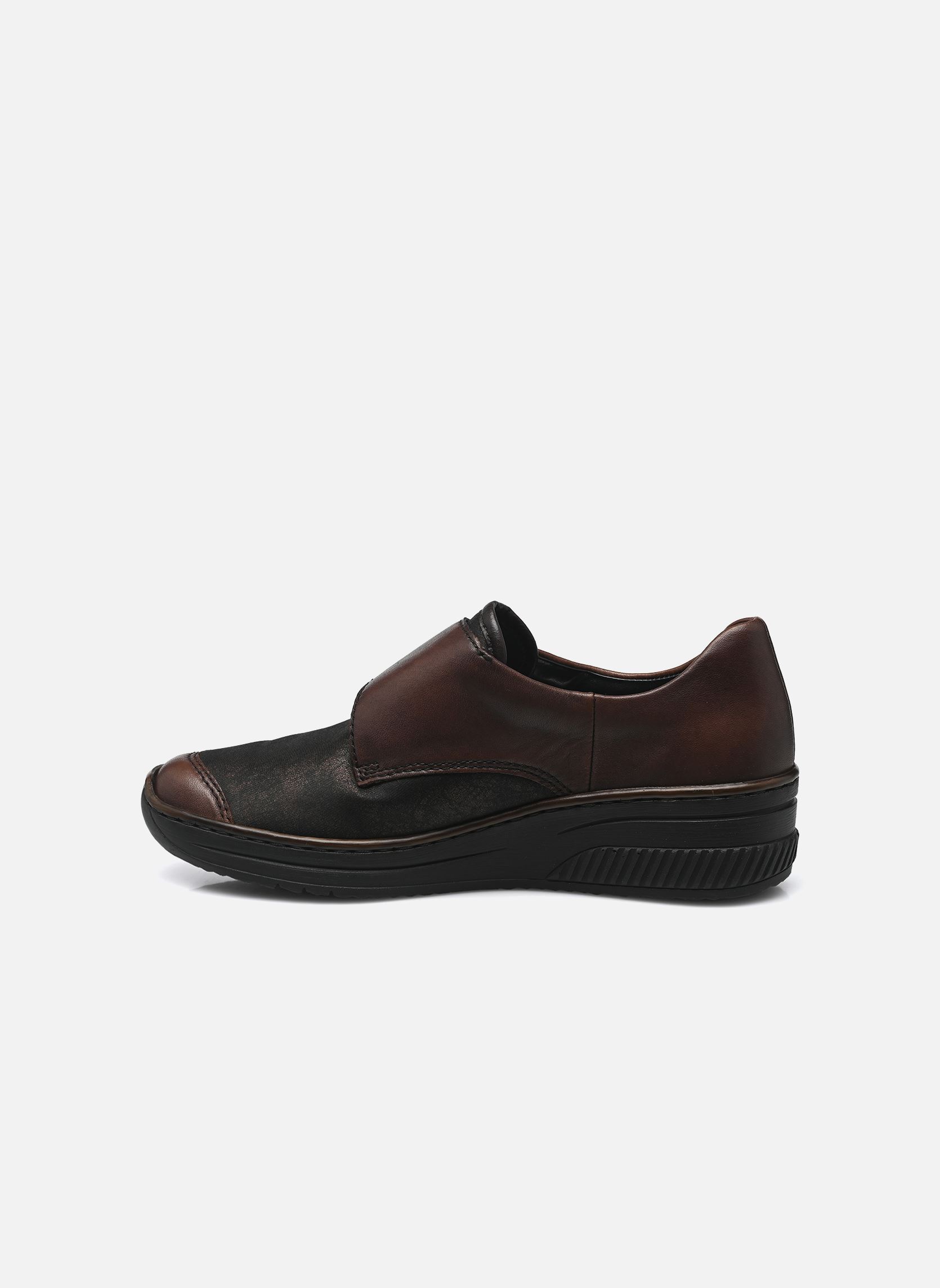 Mocassins 487C0 femme marron Rieker Mocassins 487C0 femme marron TESTADIMORO/ANTIQUE/BLACK/HAVA