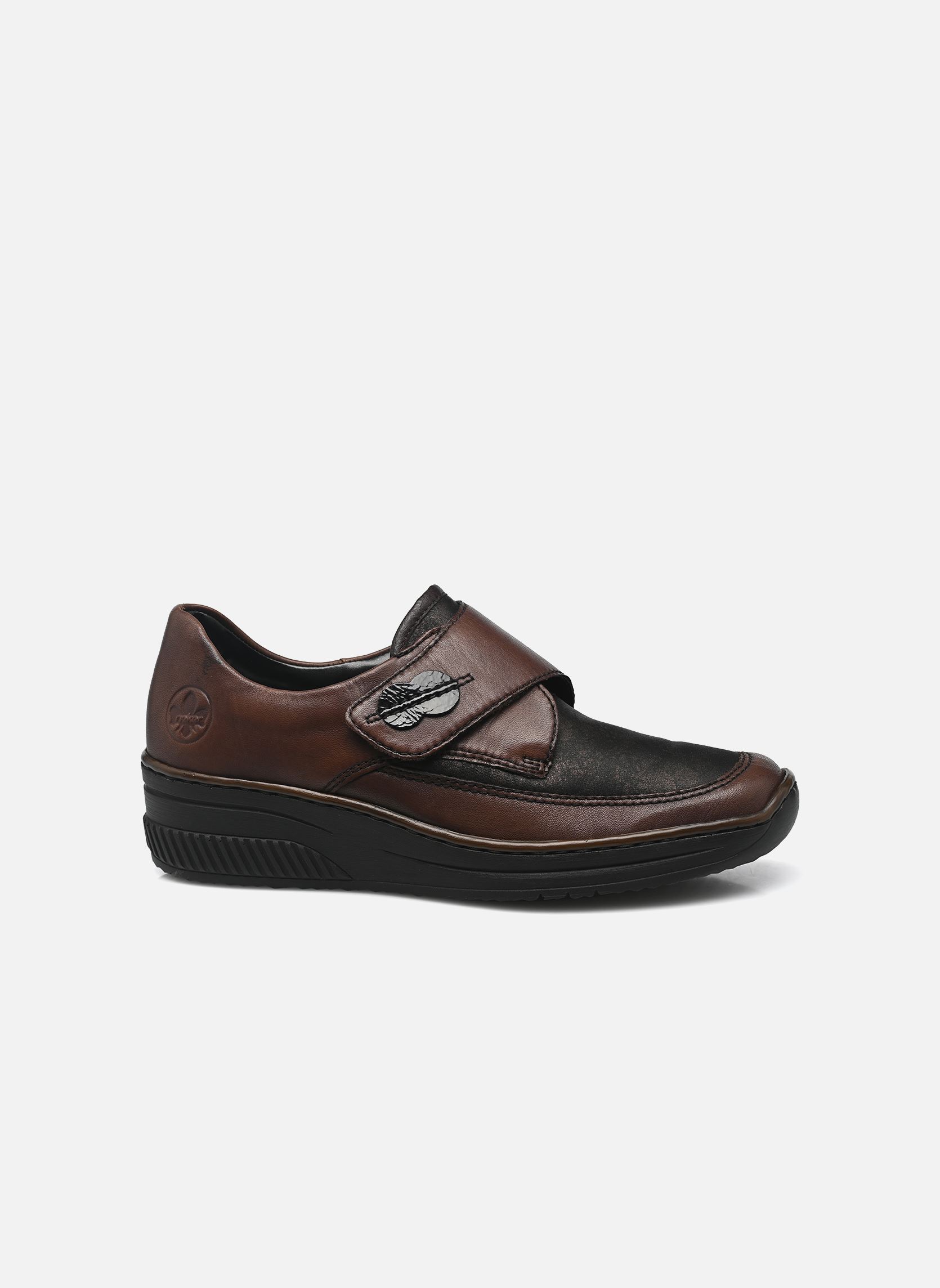 Mocassins 487C0 femme marron Rieker Mocassins 487C0 femme marron TESTADIMORO/ANTIQUE/BLACK/HAVA