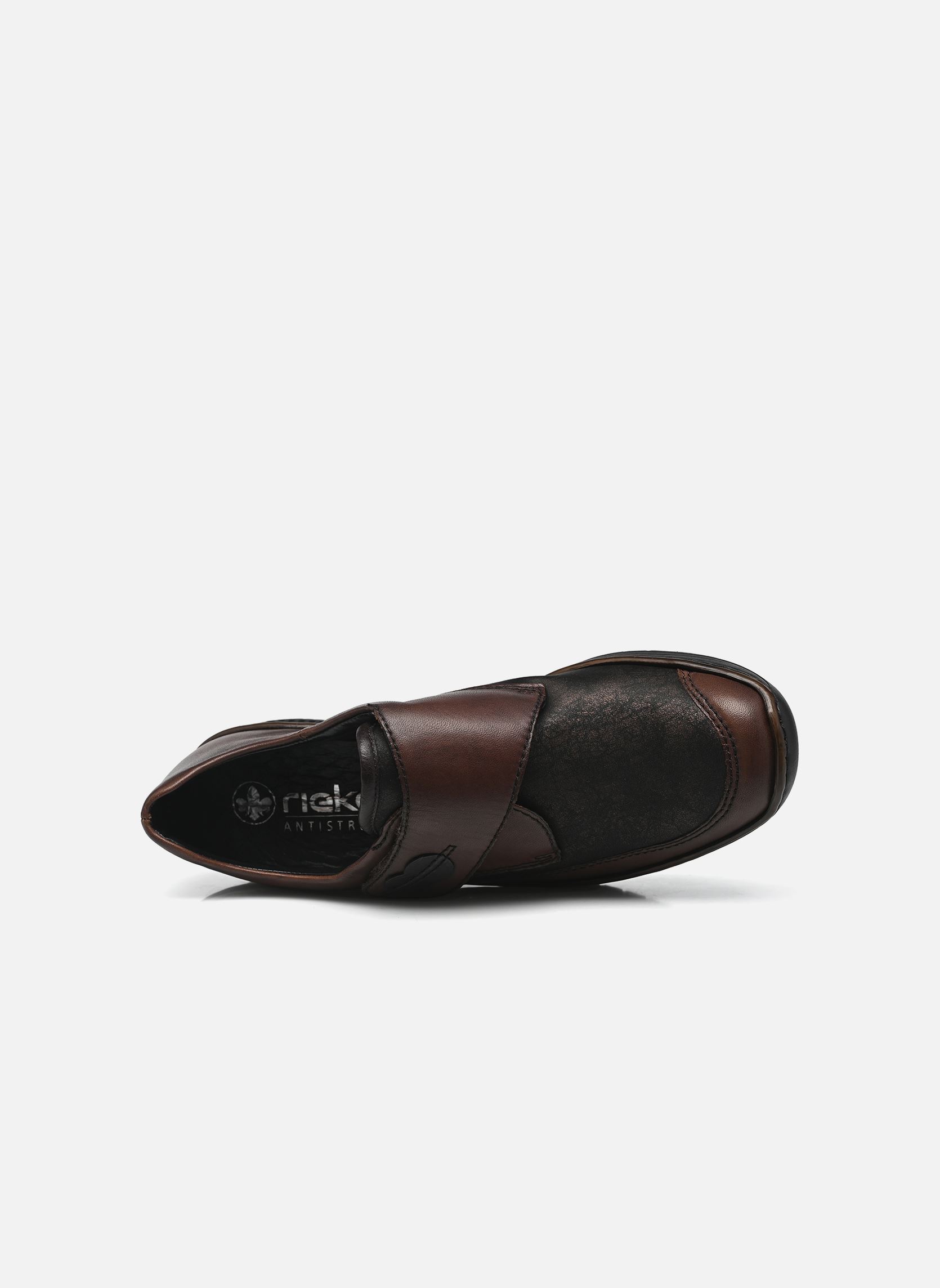 Mocassins 487C0 femme marron Rieker Mocassins 487C0 femme marron TESTADIMORO/ANTIQUE/BLACK/HAVA