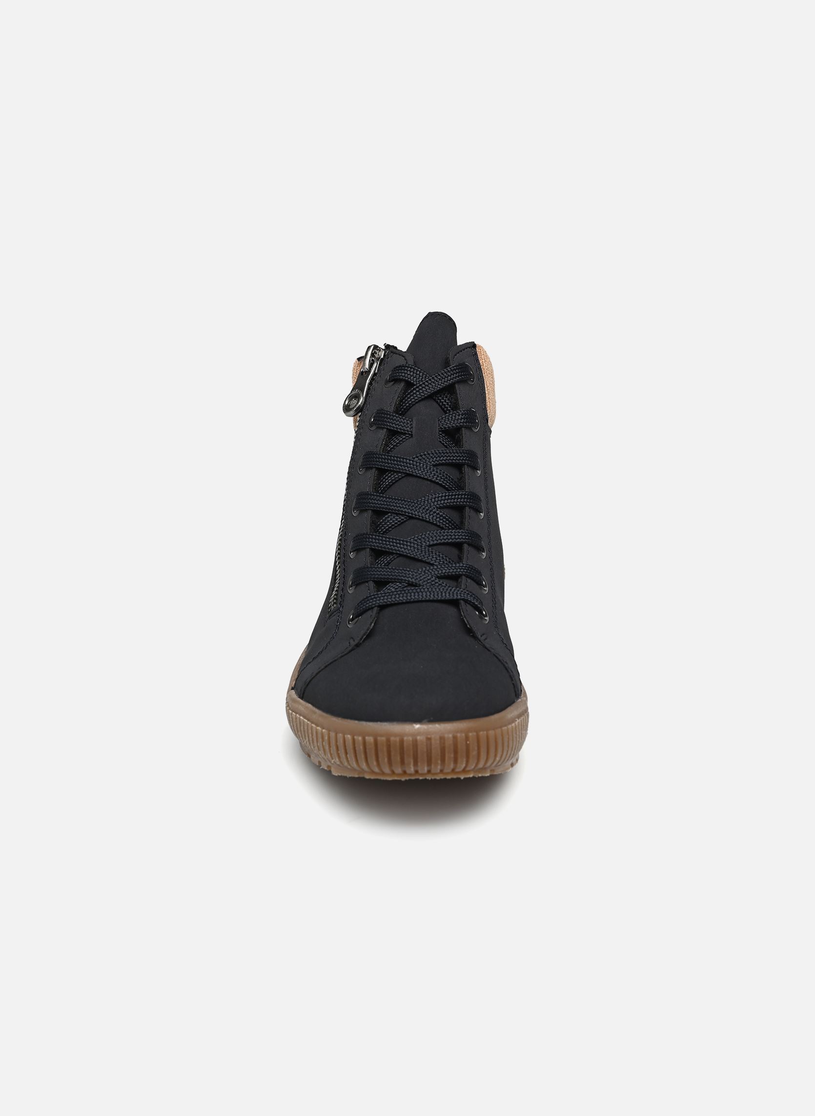 Baskets montantes N0709 femme bleu Rieker Baskets montantes N0709 femme bleu PAZIFIK/SATTEL