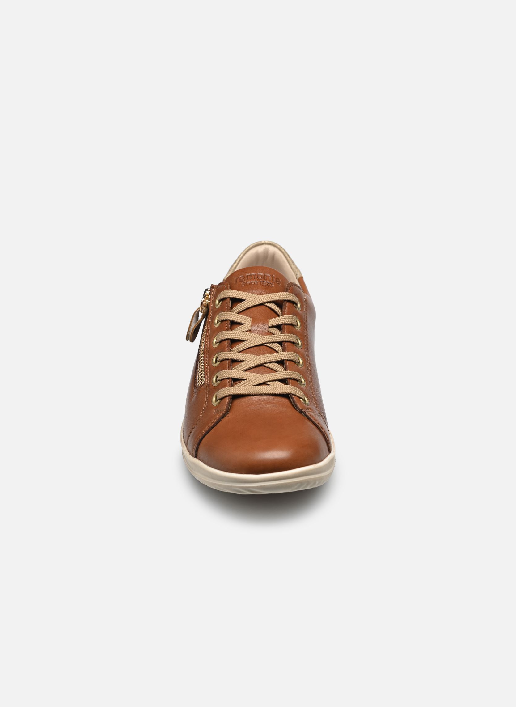 Lage sneakers D1E00 dames bruin Remonte Lage sneakers D1E00 dames bruin BRAUN KOMBI