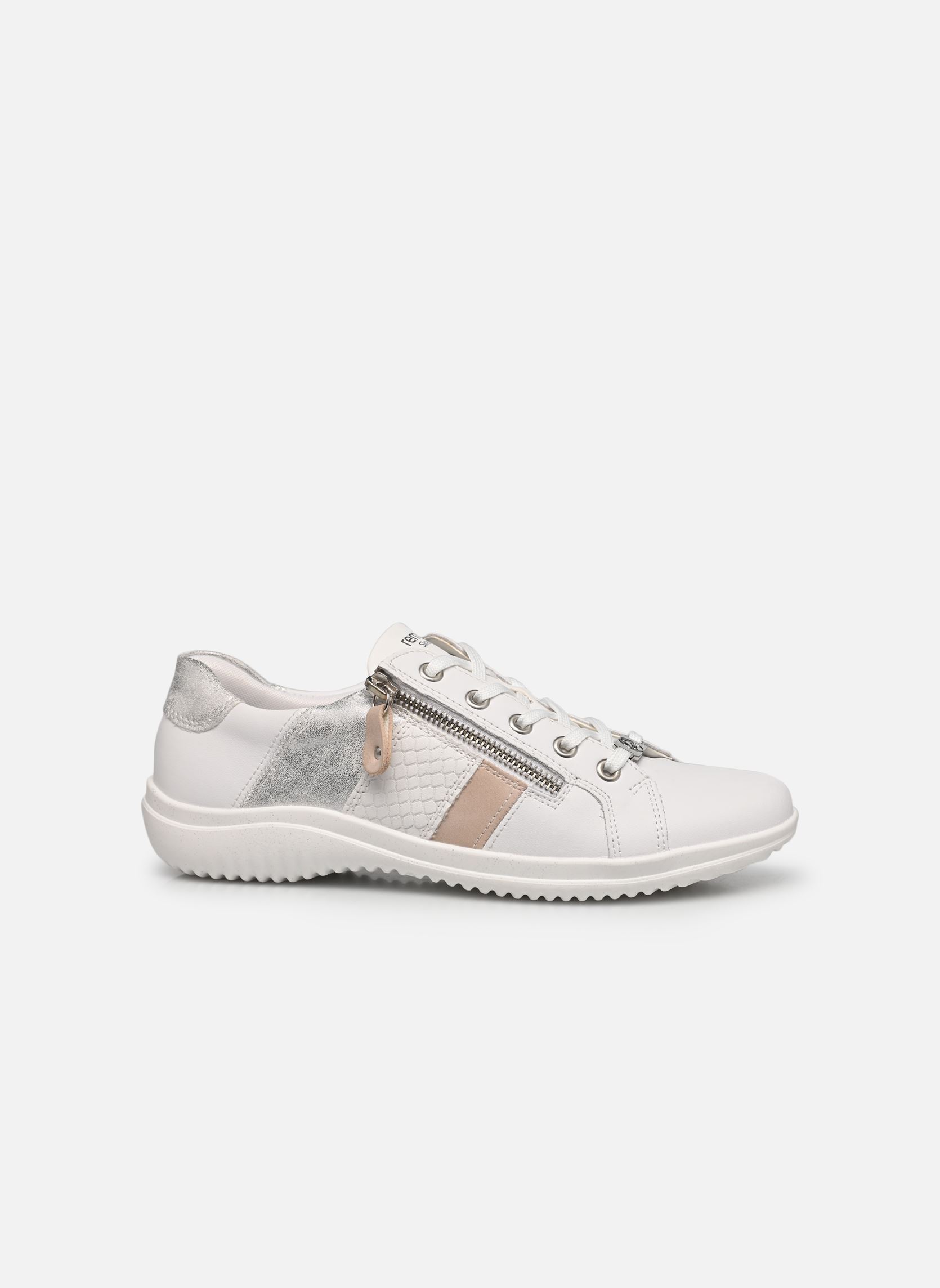 Baskets basses D1E00 femme blanc Remonte Baskets basses D1E00 femme blanc WEISS/ROSE/WHITE/ICE