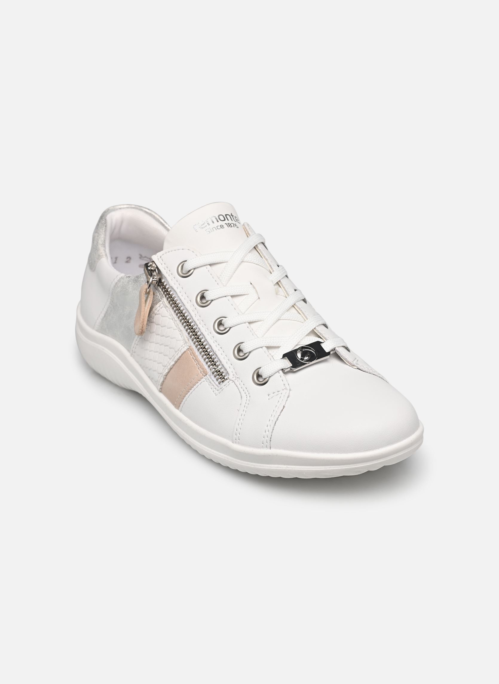 Baskets basses D1E00 femme blanc Remonte Baskets basses D1E00 femme blanc WEISS/ROSE/WHITE/ICE