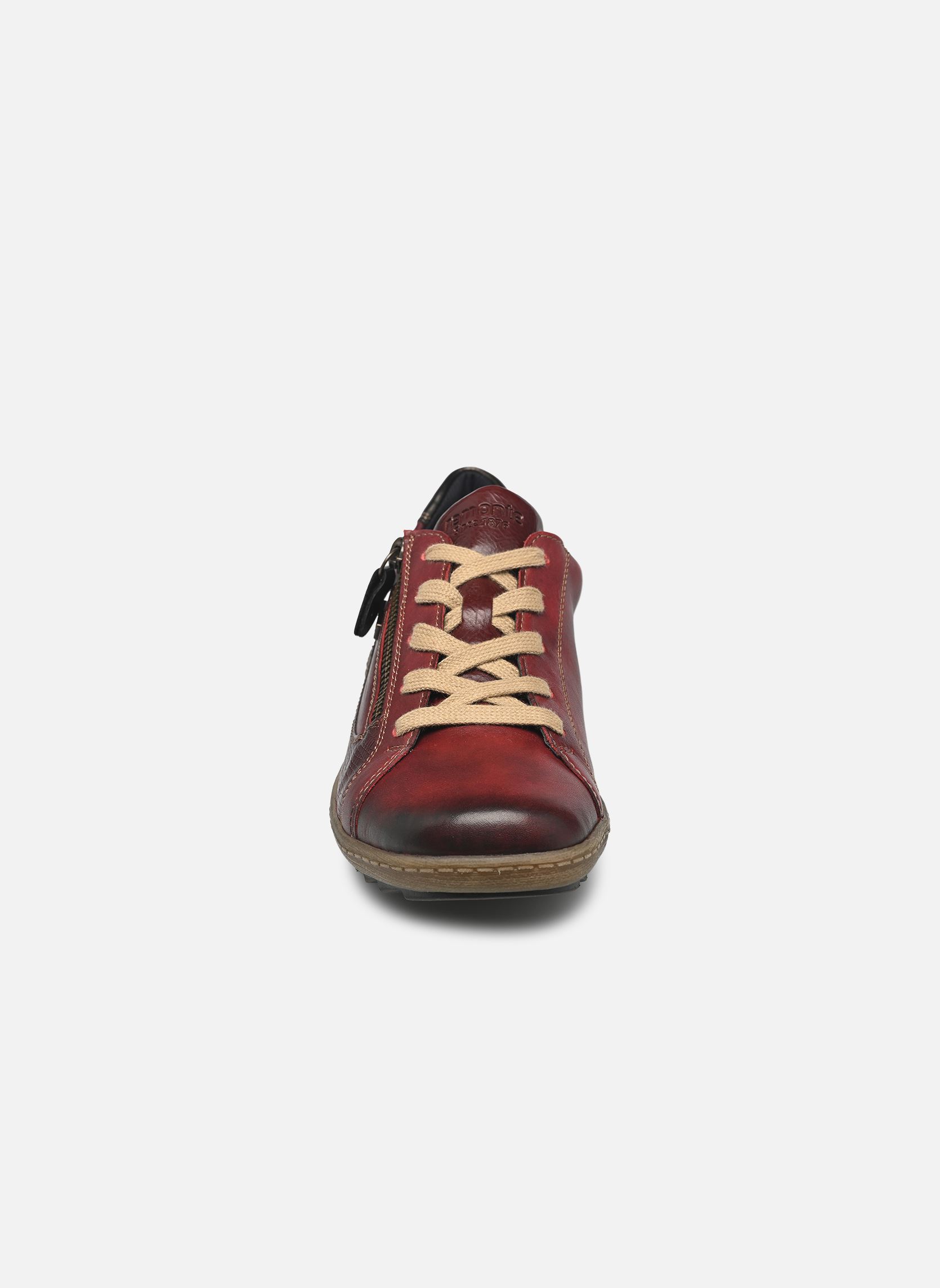 Baskets basses R1440 femme bordeaux Remonte Baskets basses R1440 femme bordeaux VINO/VINOROSSO/ANTIK