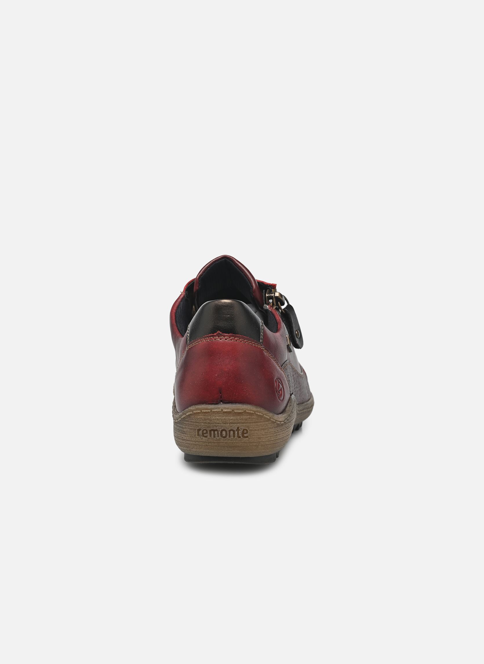 Baskets basses R1440 femme bordeaux Remonte Baskets basses R1440 femme bordeaux VINO/VINOROSSO/ANTIK