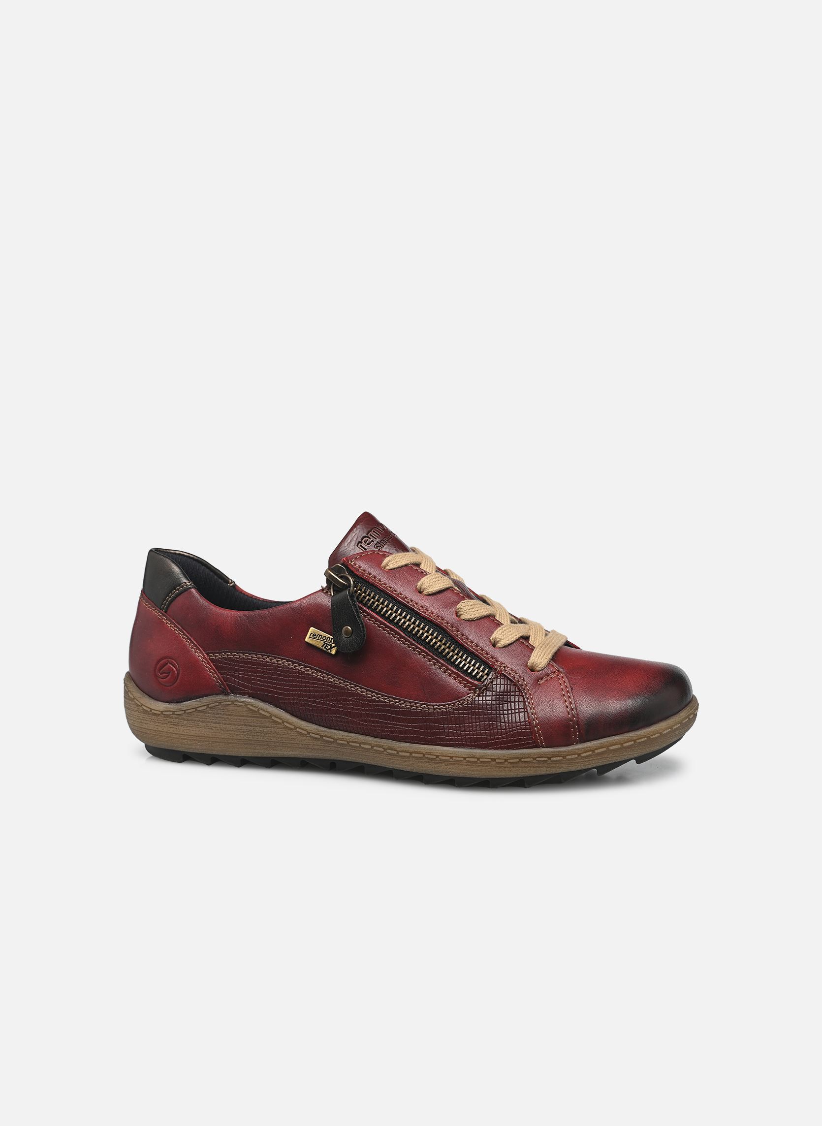 Baskets basses R1440 femme bordeaux Remonte Baskets basses R1440 femme bordeaux VINO/VINOROSSO/ANTIK