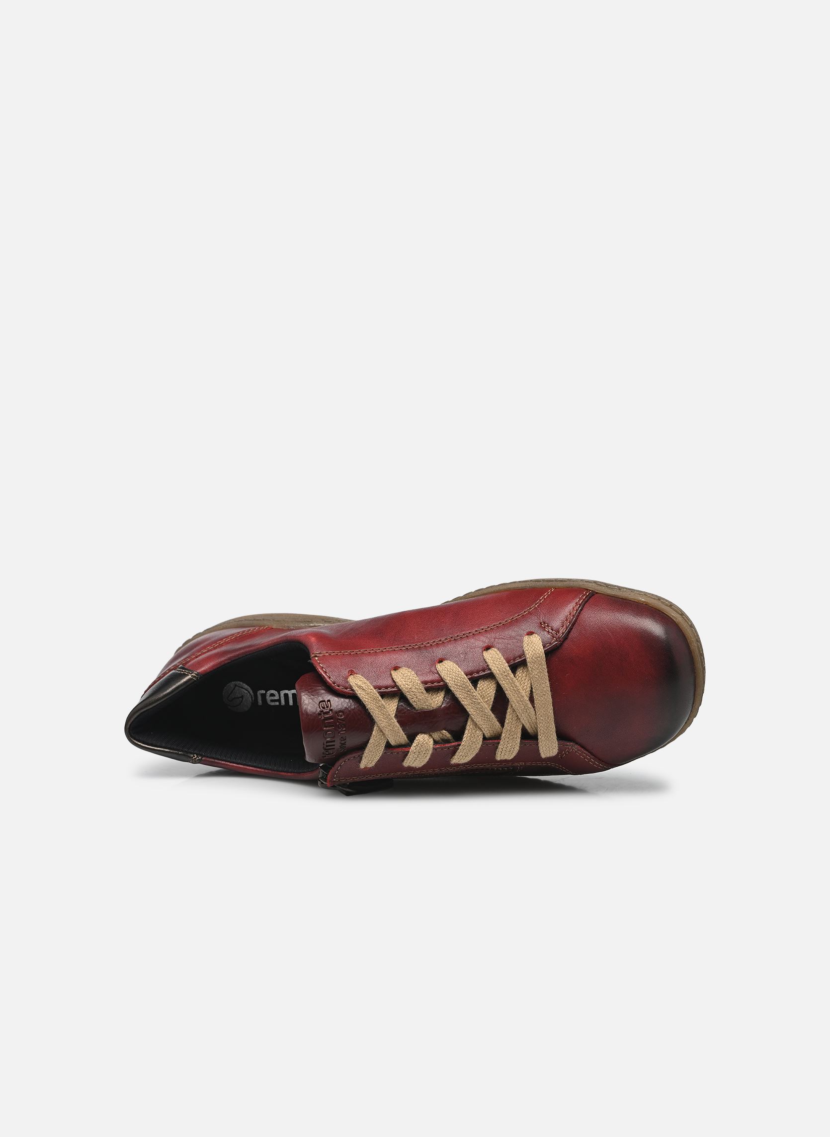 Baskets basses R1440 femme bordeaux Remonte Baskets basses R1440 femme bordeaux VINO/VINOROSSO/ANTIK
