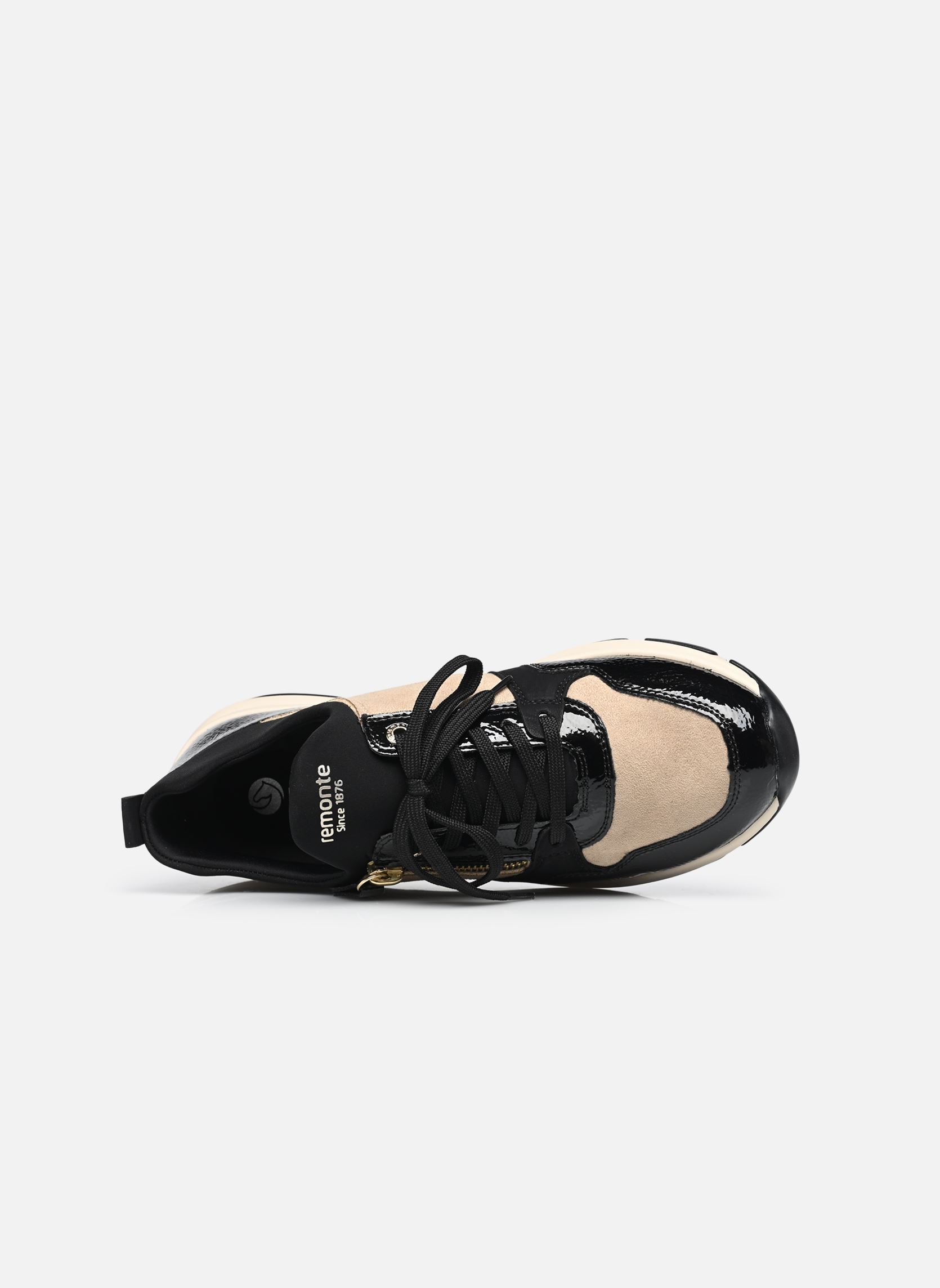Baskets basses D1S02 femme noir Remonte Baskets basses D1S02 femme noir BLACK/JUTE/SCHWARZ/SCHWARZ