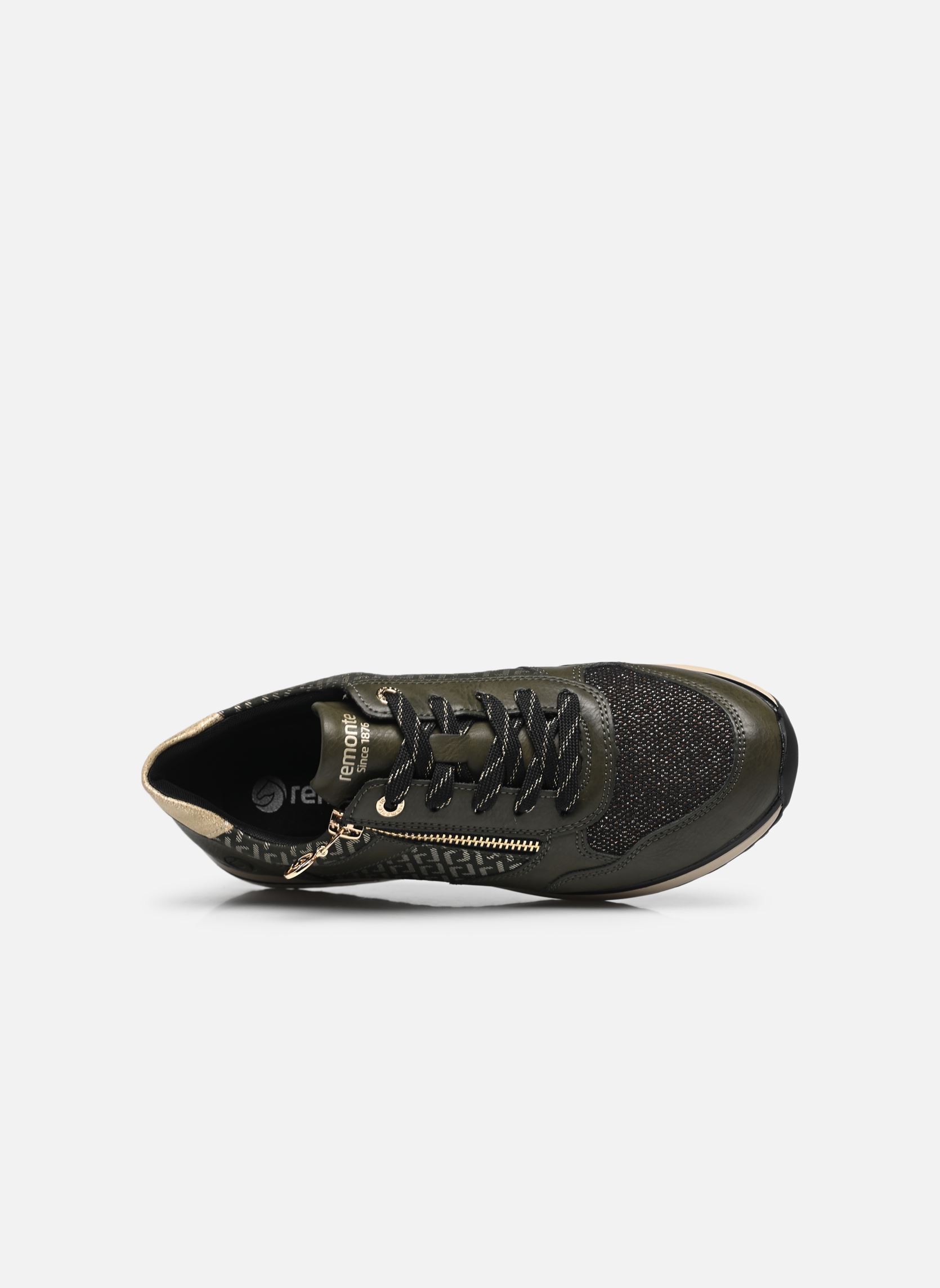 Baskets basses D1G08 femme vert Remonte Baskets basses D1G08 femme vert FOREST/SCHWARZ-BRONZE/FOREST/A