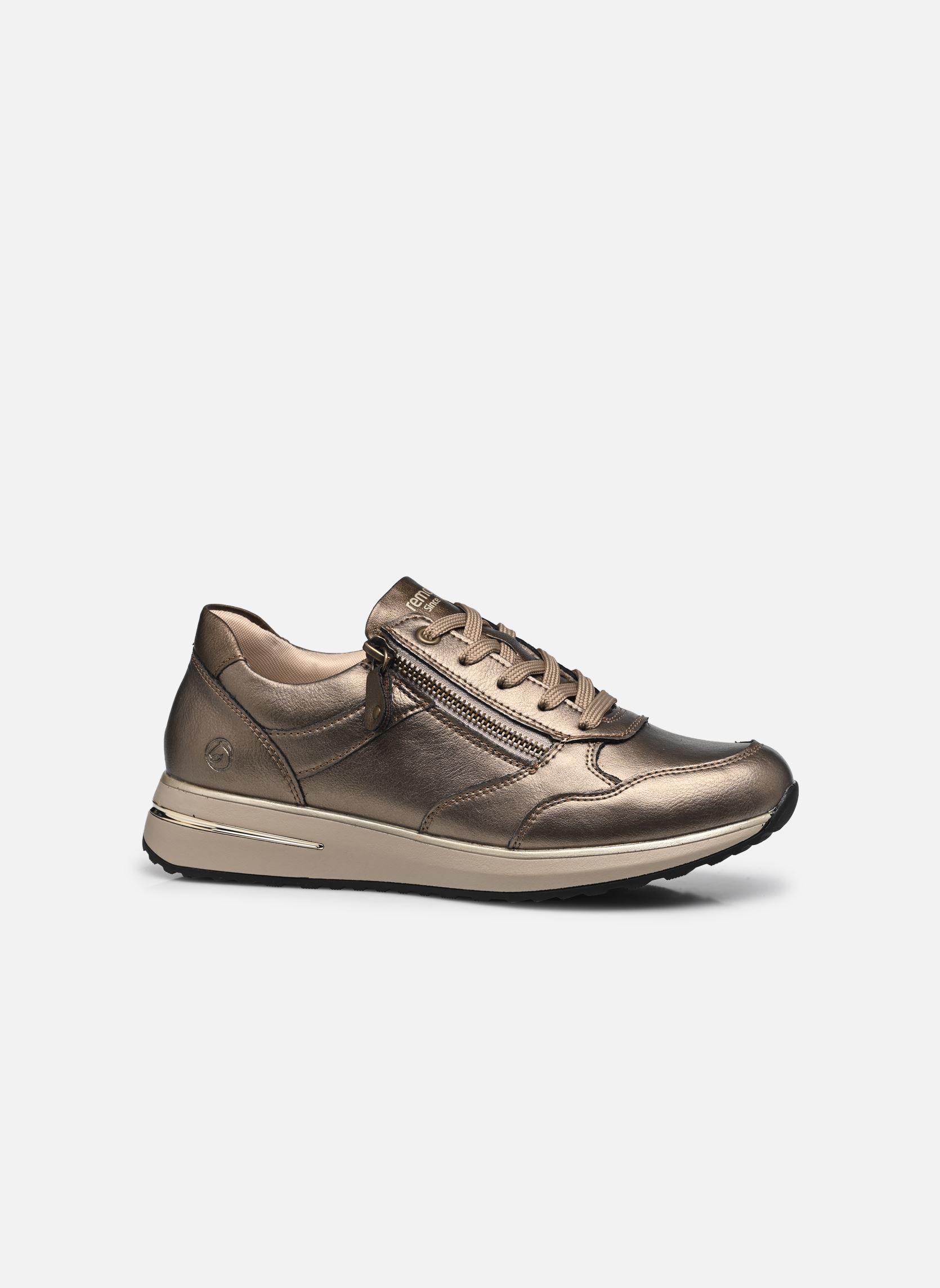 Baskets basses D1G08 femme or et bronze Remonte Baskets basses D1G08 femme or et bronze IGHTBRONZE/BRONZE