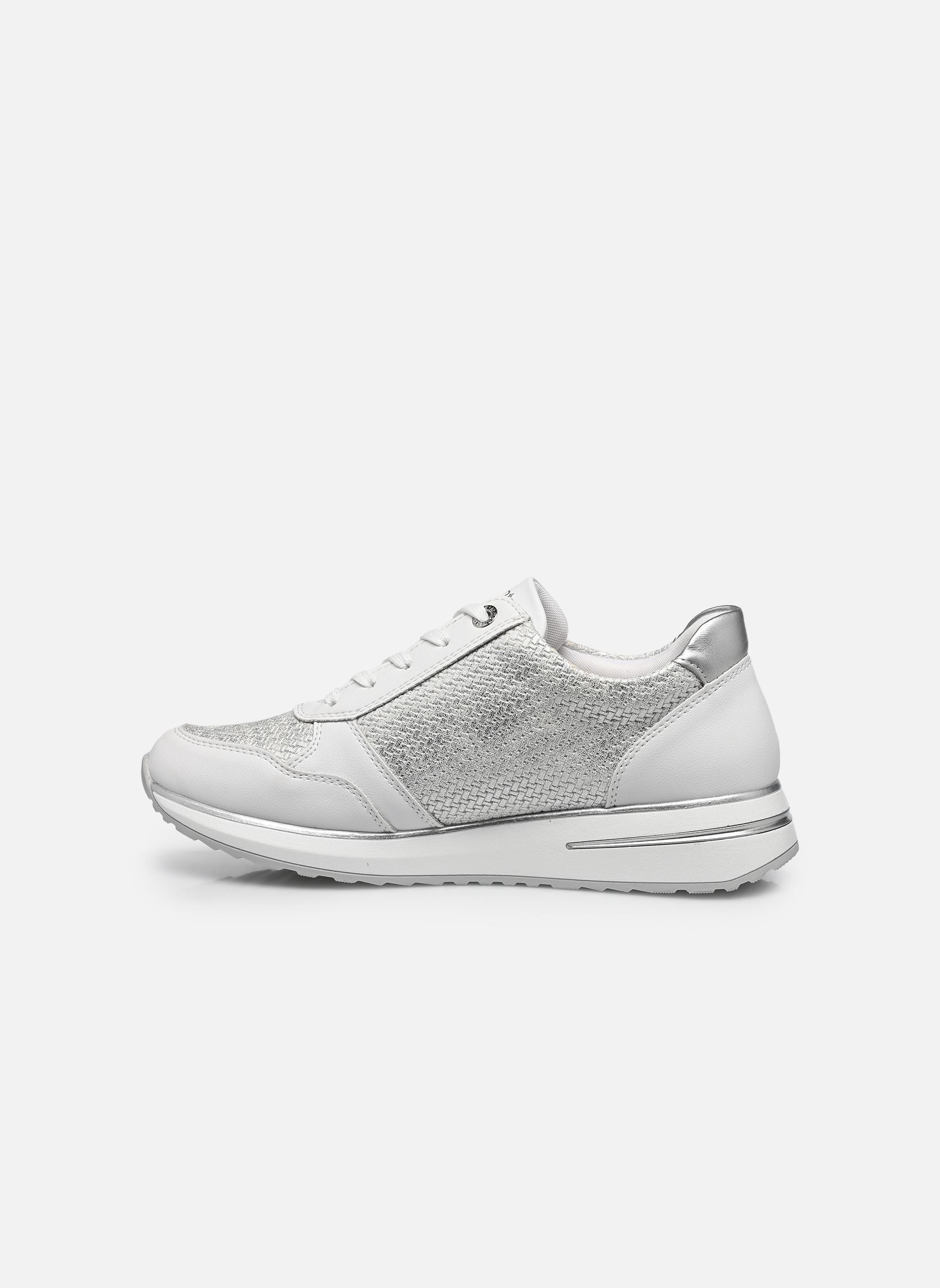Lage sneakers D1G08 dames wit Remonte Lage sneakers D1G08 dames wit WEISS/ICE/SILVER