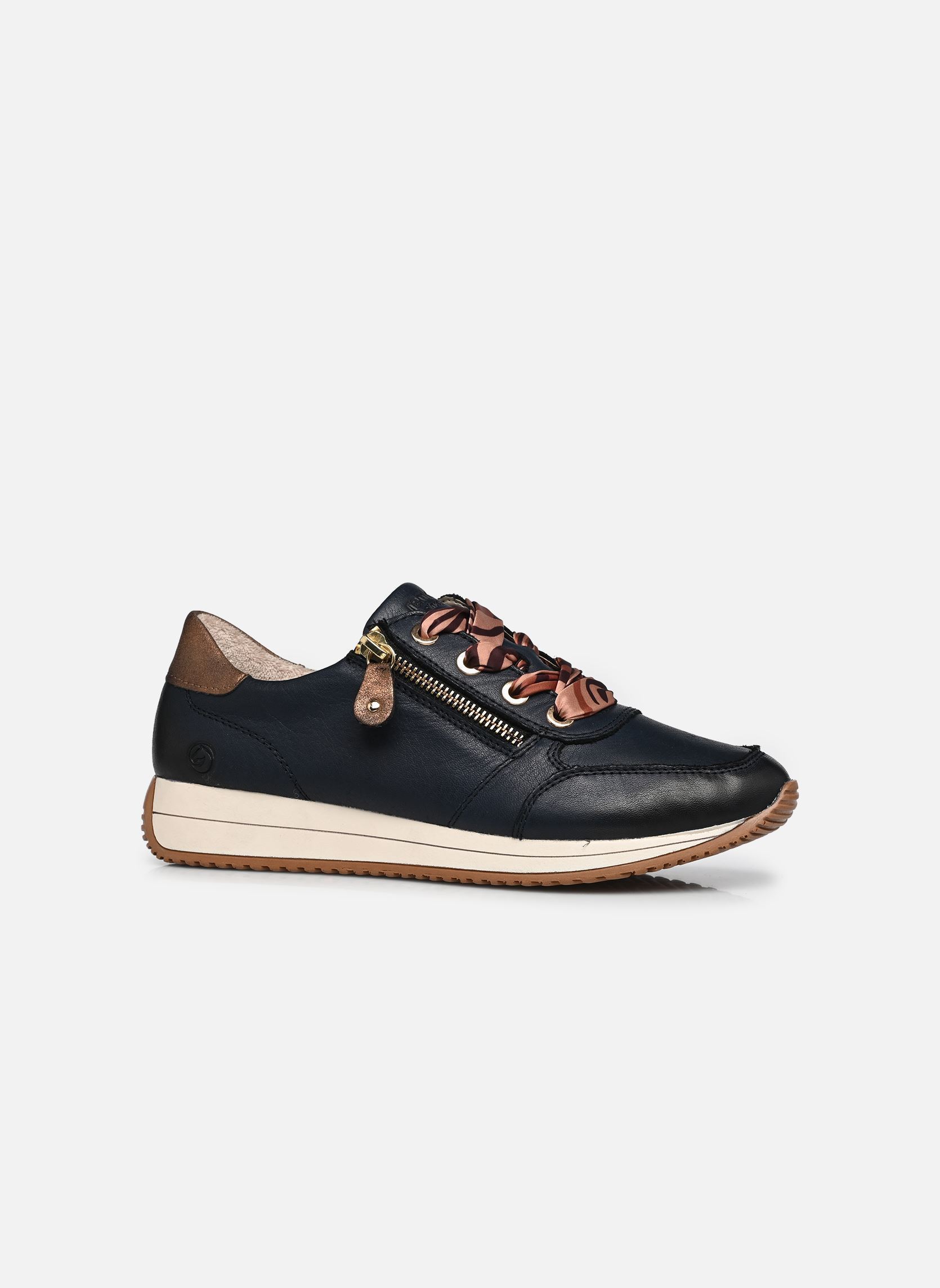 Lage sneakers D0H11 dames blauw Remonte Lage sneakers D0H11 dames blauw PAZIFIK/ANTIK