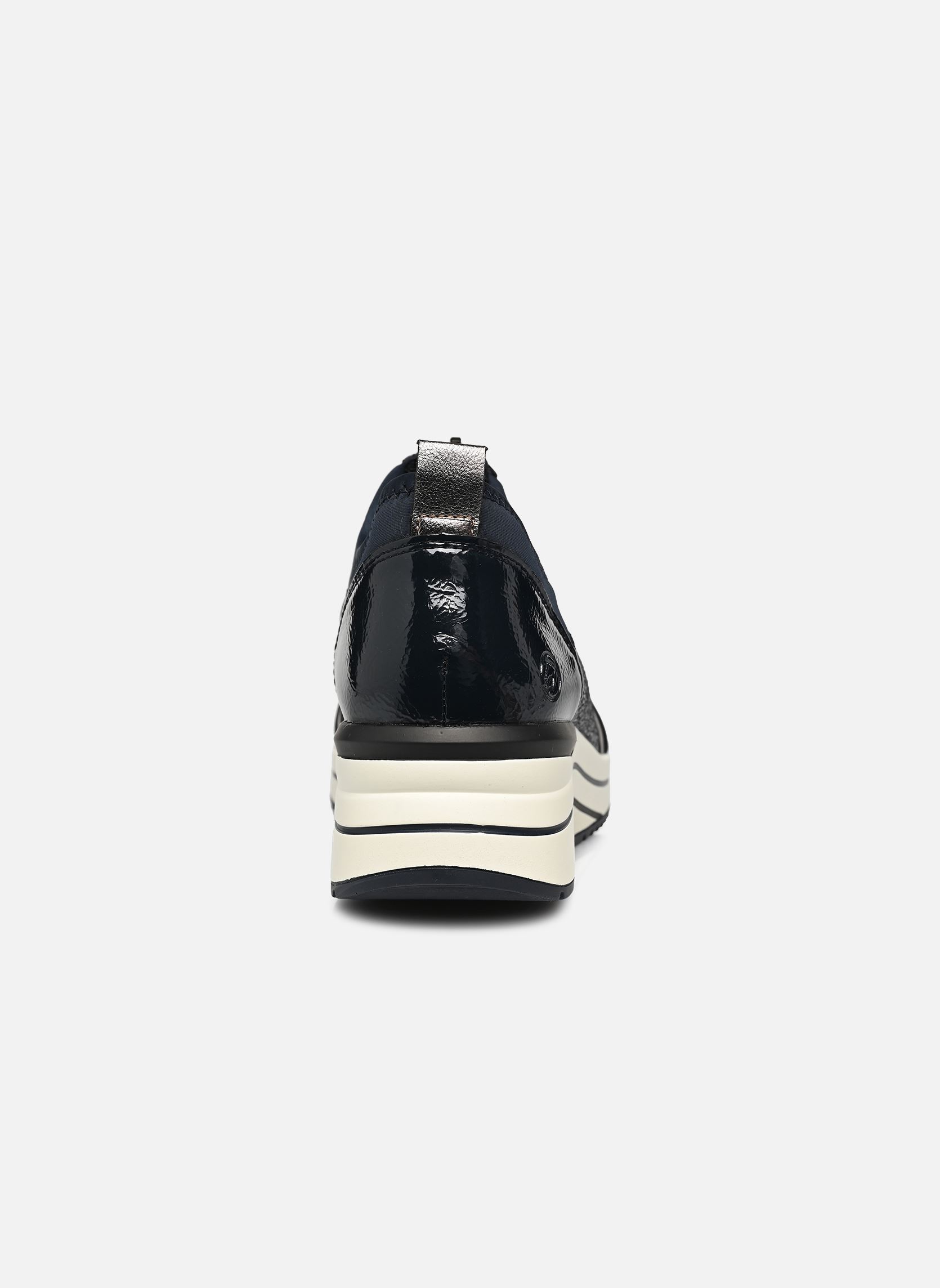 Sleehak sneakers D0T08 dames blauw Remonte Sleehak sneakers D0T08 dames blauw NAVY/BLAU/ALTSILBER/NAVY/UNIFO