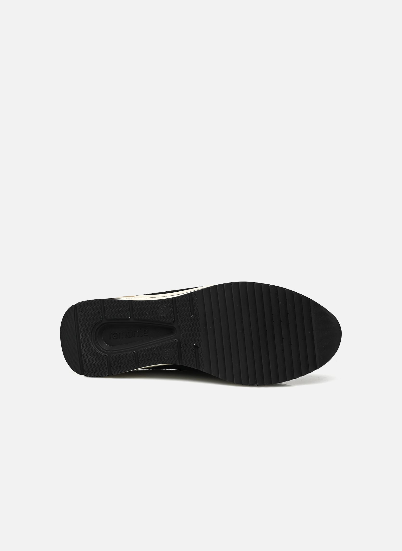 Sleehak sneakers D0T08 dames zwart Remonte Sleehak sneakers D0T08 dames zwart BLACK/SCHWARZ/BRONZE/SCHWARZ/G