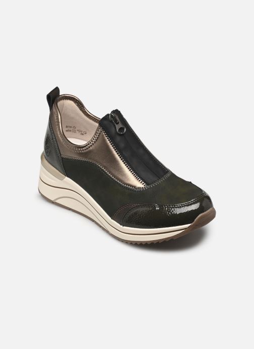 Remonte Baskets compensées D0T08 femme vert