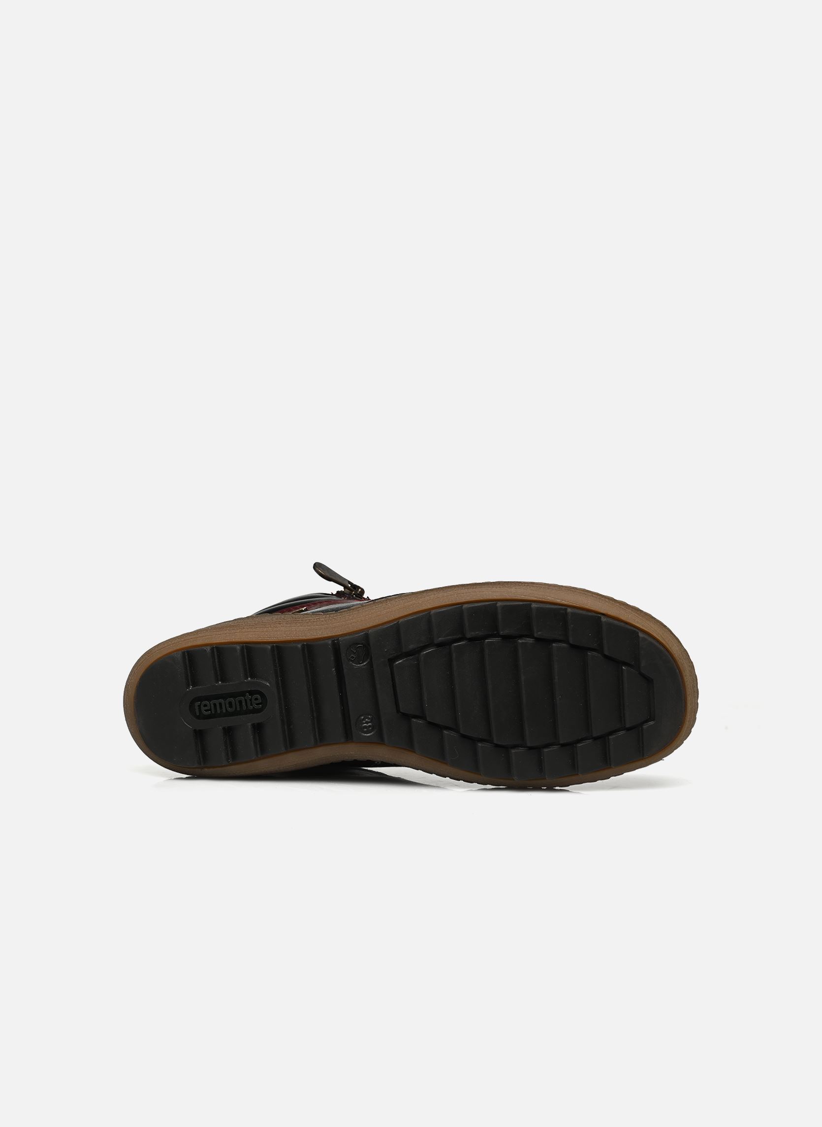 Hoge sneakers R1458 dames bruin Remonte Hoge sneakers R1458 dames bruin VINO/HAVANNA/VINOROSSO/ANTIK