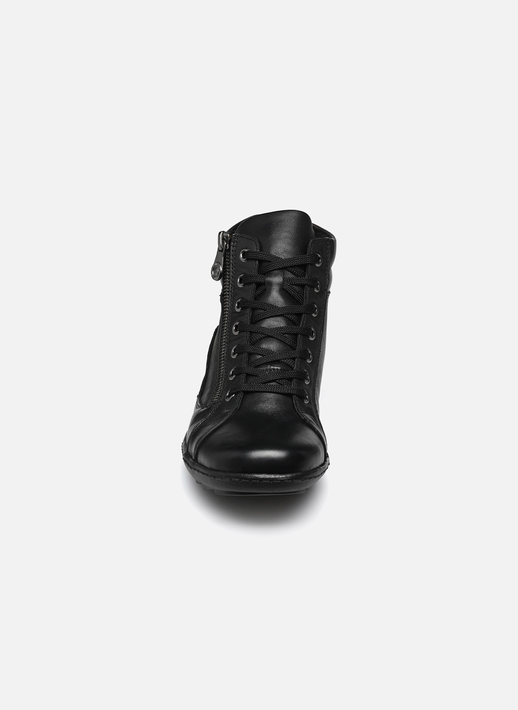 Baskets montantes R1458 femme noir Remonte Baskets montantes R1458 femme noir SCHWARZ/SCHWARZ-ANTIQUE/ANTIK/