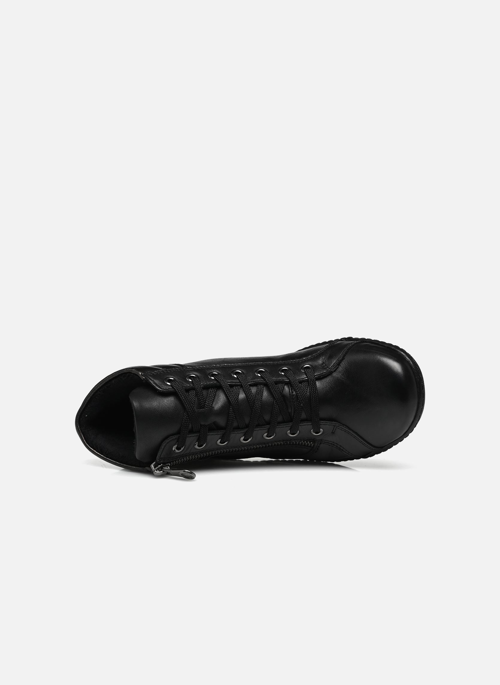 Baskets montantes R1458 femme noir Remonte Baskets montantes R1458 femme noir SCHWARZ/SCHWARZ-ANTIQUE/ANTIK/