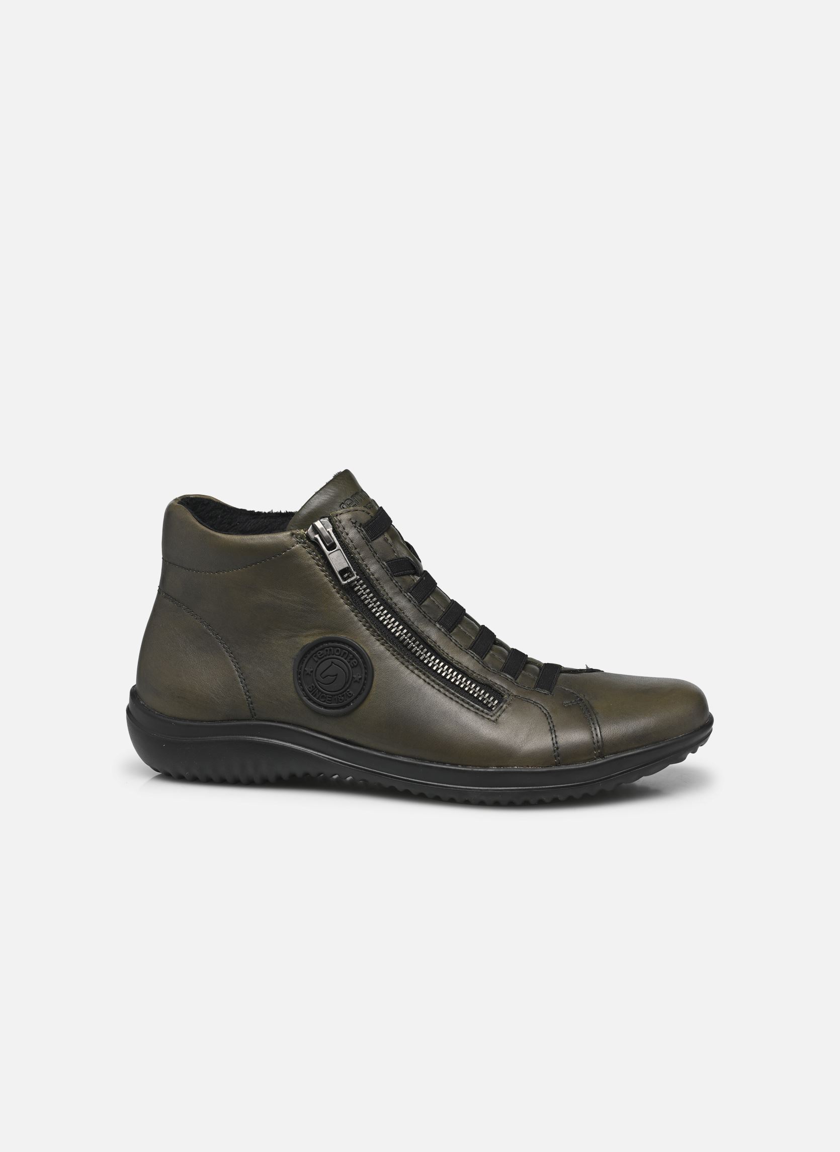 Hoge sneakers D1E70 dames groen Remonte Hoge sneakers D1E70 dames groen LEAF/FOREST