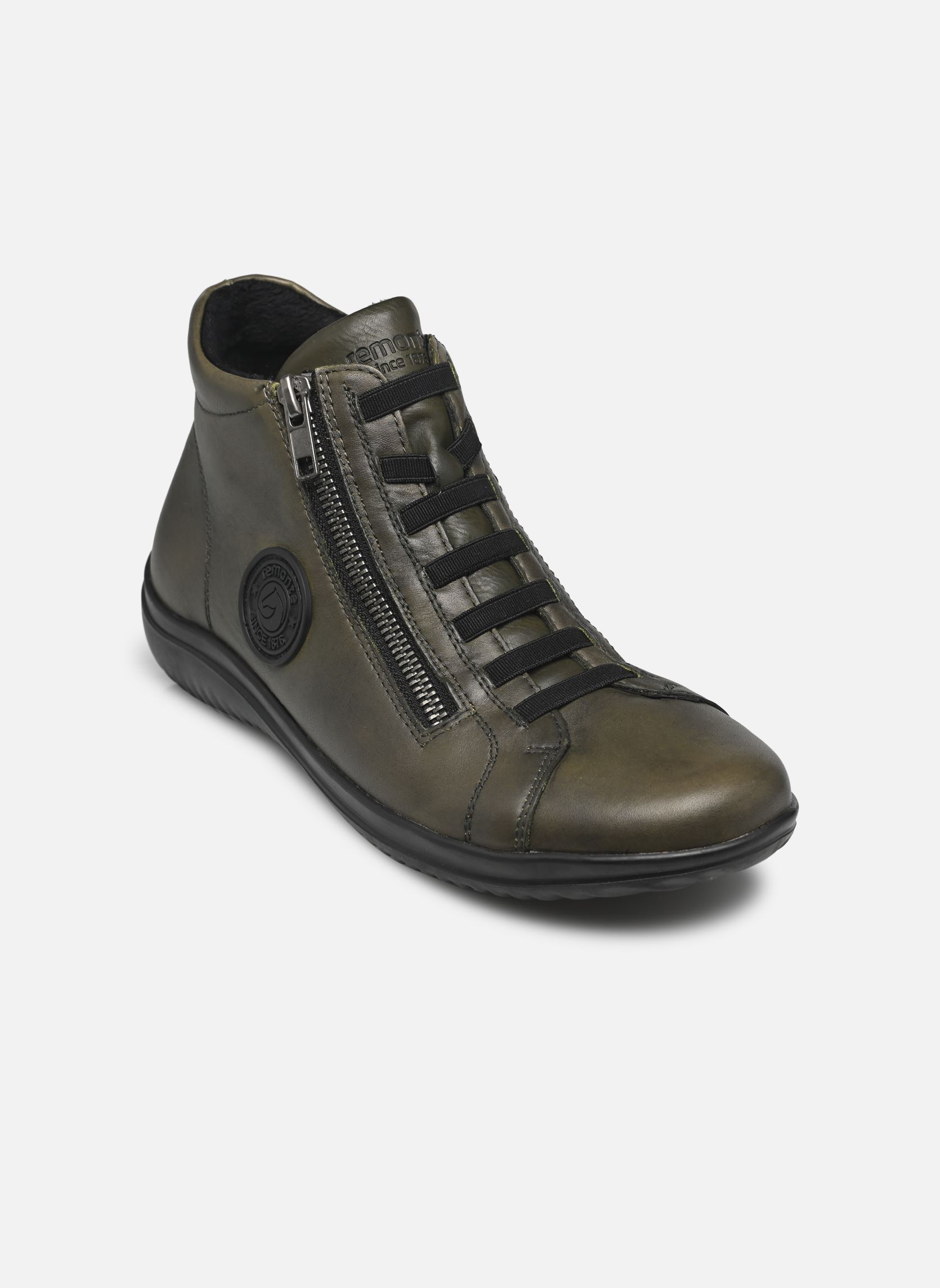 Hoge sneakers D1E70 dames groen Remonte Hoge sneakers D1E70 dames groen LEAF/FOREST