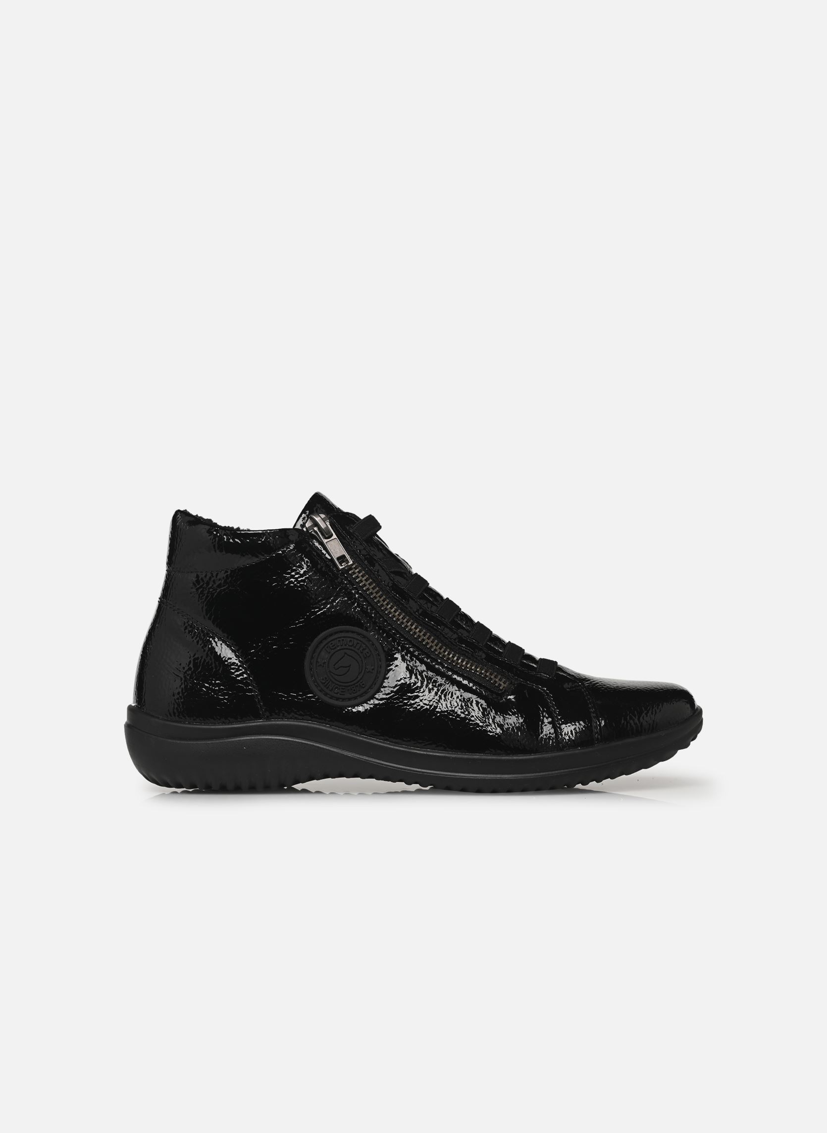 Baskets montantes D1E70 femme noir Remonte Baskets montantes D1E70 femme noir BLACK