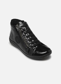 Zapatillas altas D1E70 mujer azul