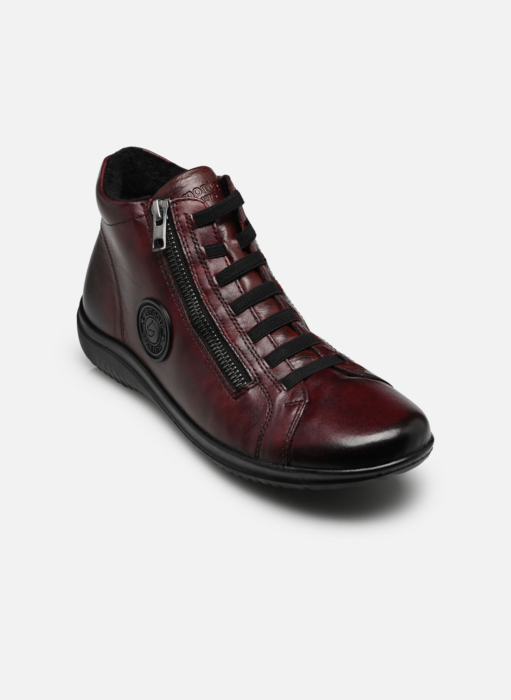 Hoge sneakers D1E70 dames bordeaux Remonte Hoge sneakers D1E70 dames bordeaux VINO/VINOROSSO
