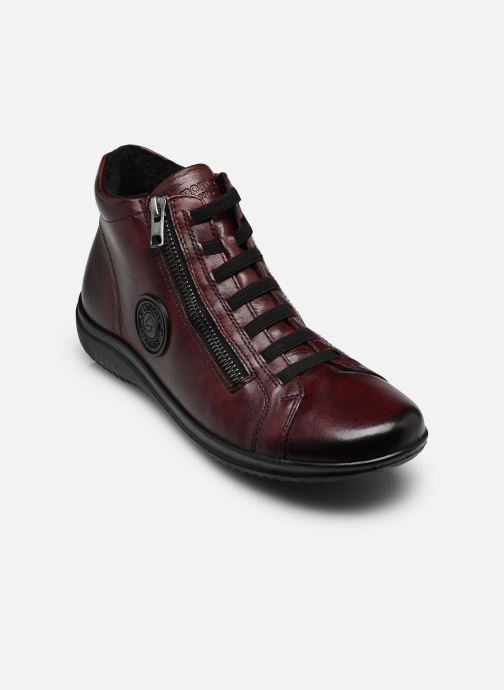 Remonte Baskets montantes D1E70 femme bordeaux