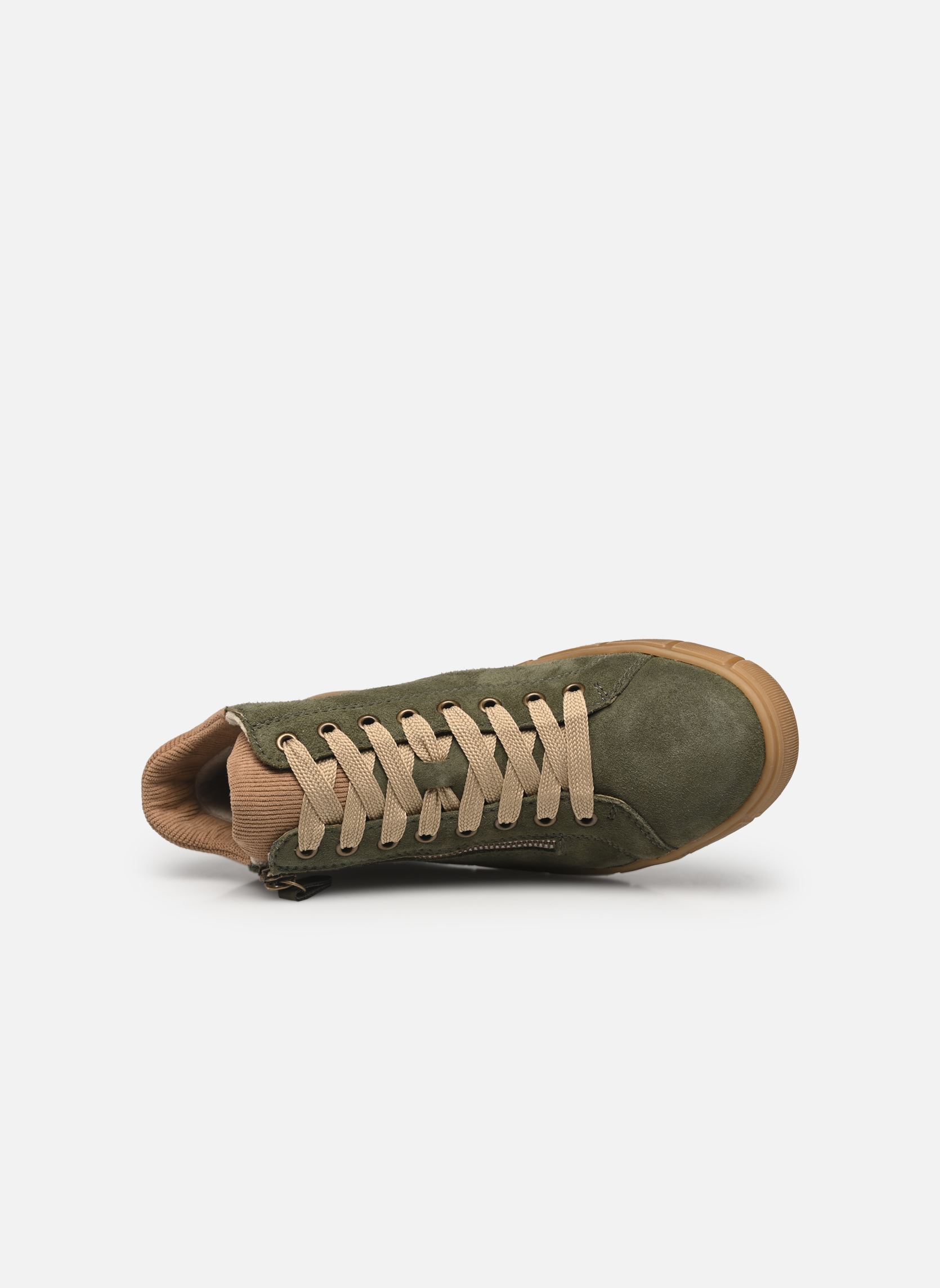 Hoge sneakers D1T70 dames groen Remonte Hoge sneakers D1T70 dames groen MOOR/LEHM/FOREST