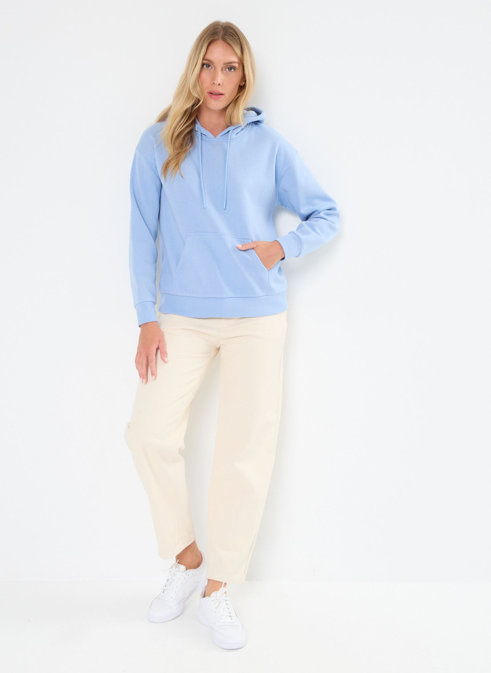 Sweats zippés MHOODIE sweatshirt femme bleu MADE BY Sweats zippés MHOODIE sweatshirt femme bleu FOREVER BLUE